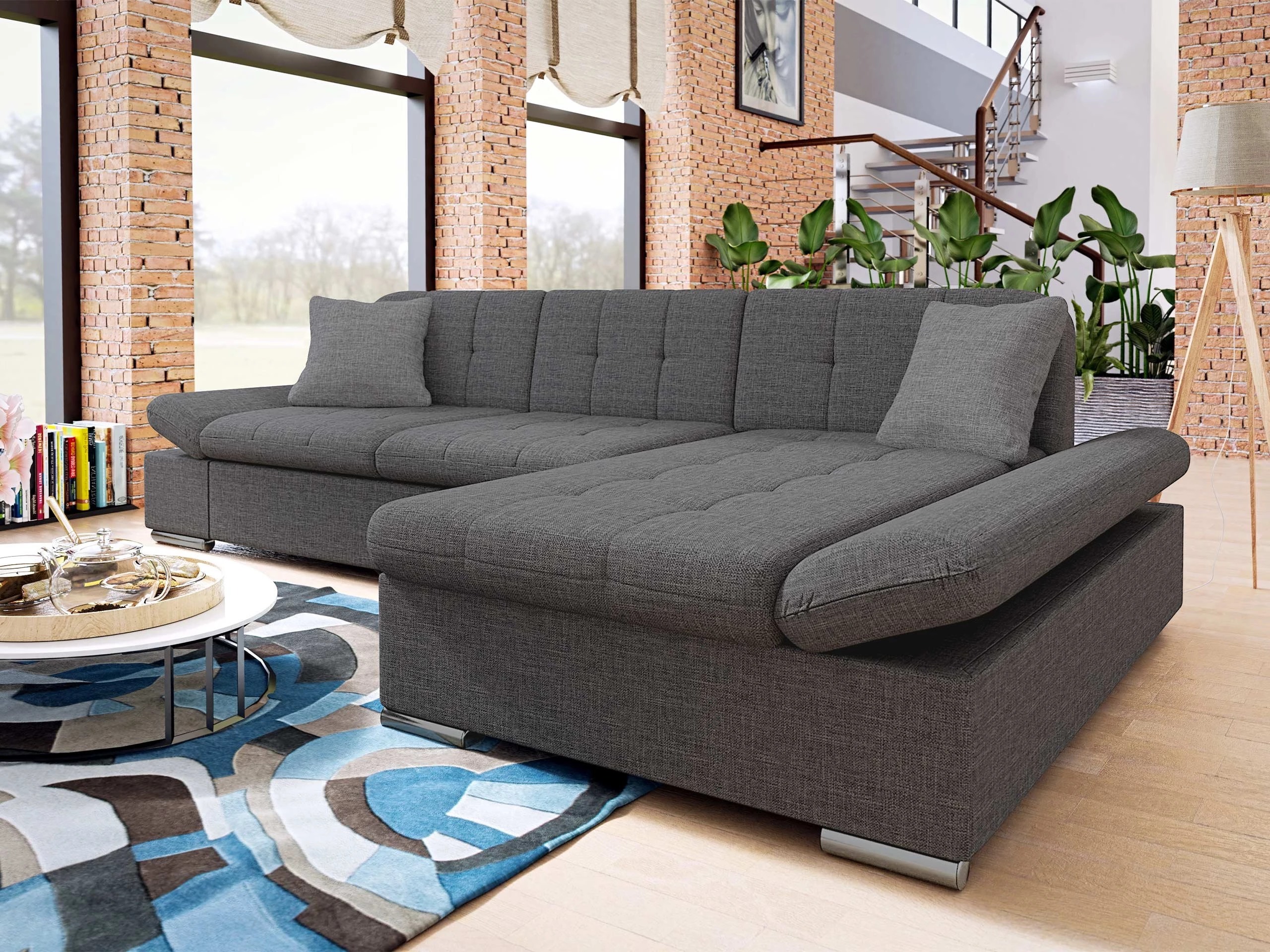 Canapé d'angle Comfivo Serenitas (Lux 06 + Lux 05)