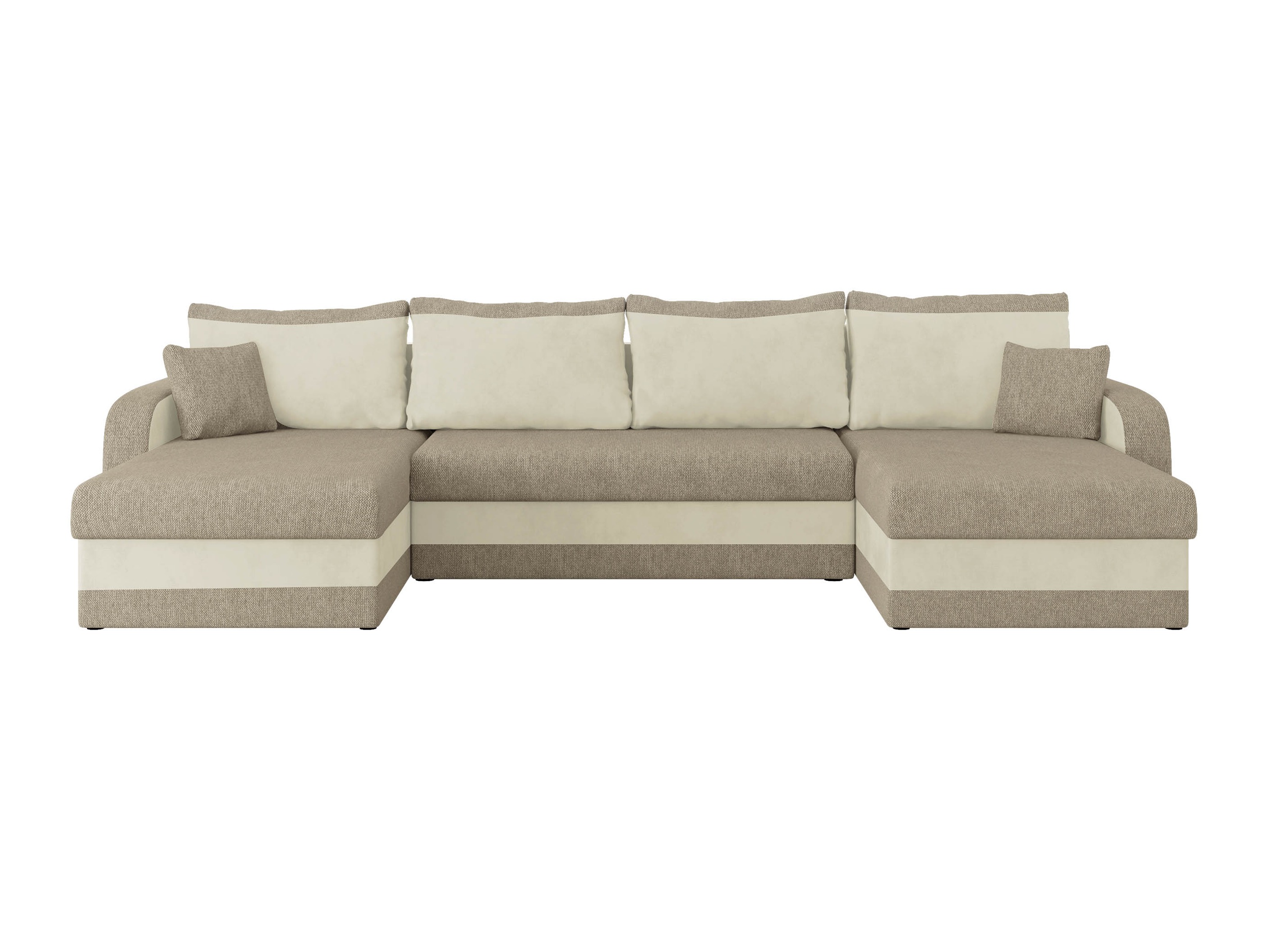 Canapé d'angle Comfivo Melissa III (Matana 17 + Polo 872)