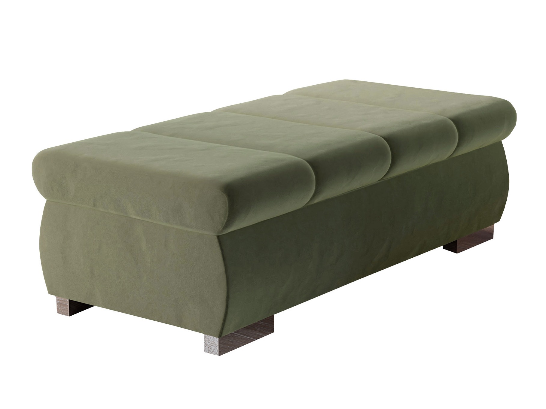 Banc rembourré Comfivo Olivetum I (Magic Velvet 2243)