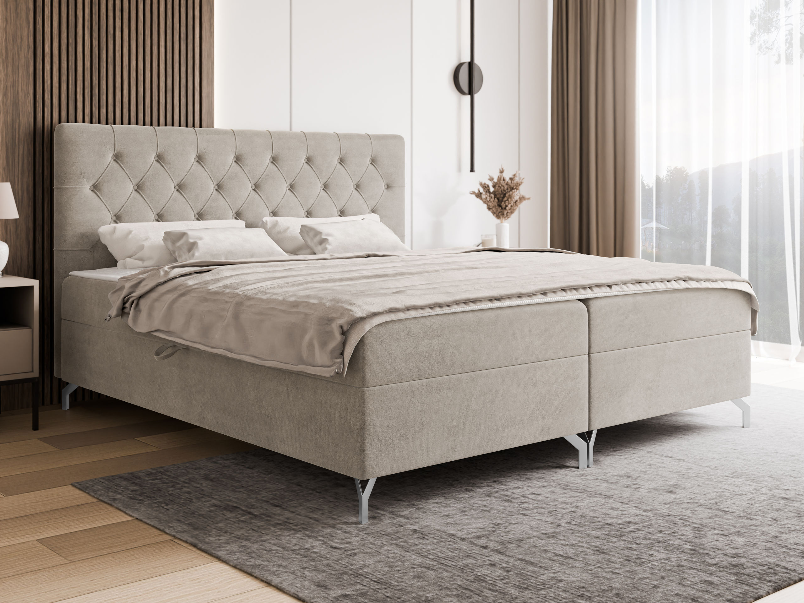 Lit boxspring Focus (Fresh 01)
