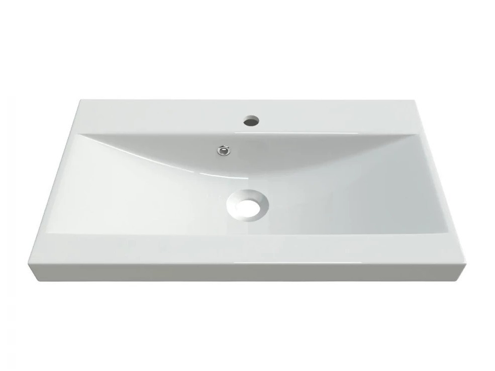 Ensemble de salle de bain Sarasota 108 (Matera gris + Châtaigne)