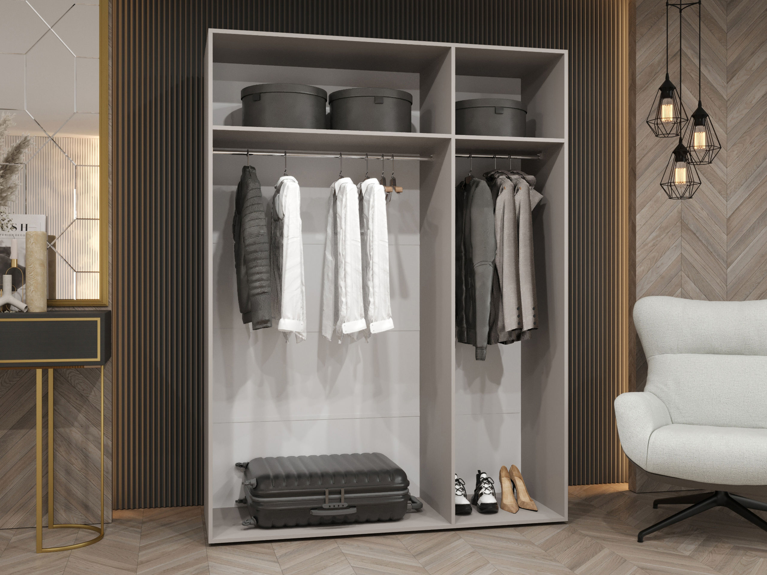 Armoire Hartford 604 (Cachemire)
