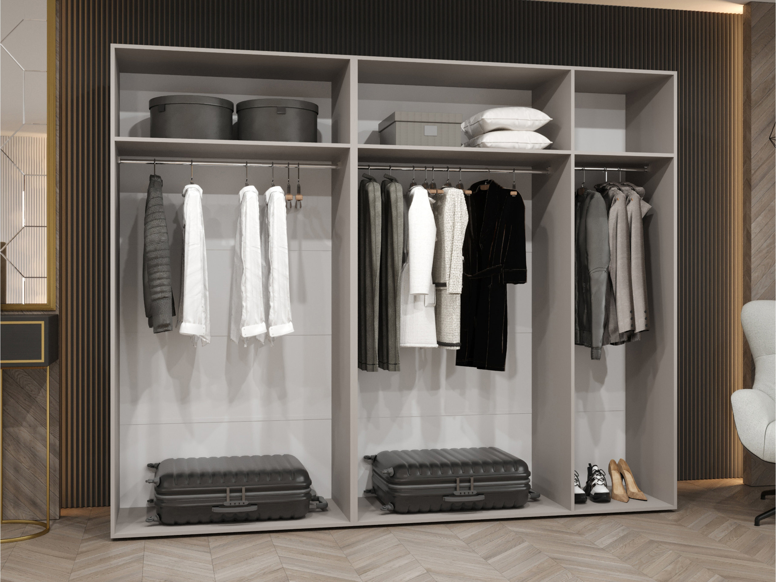 Armoire Hartford 606 (Noir)