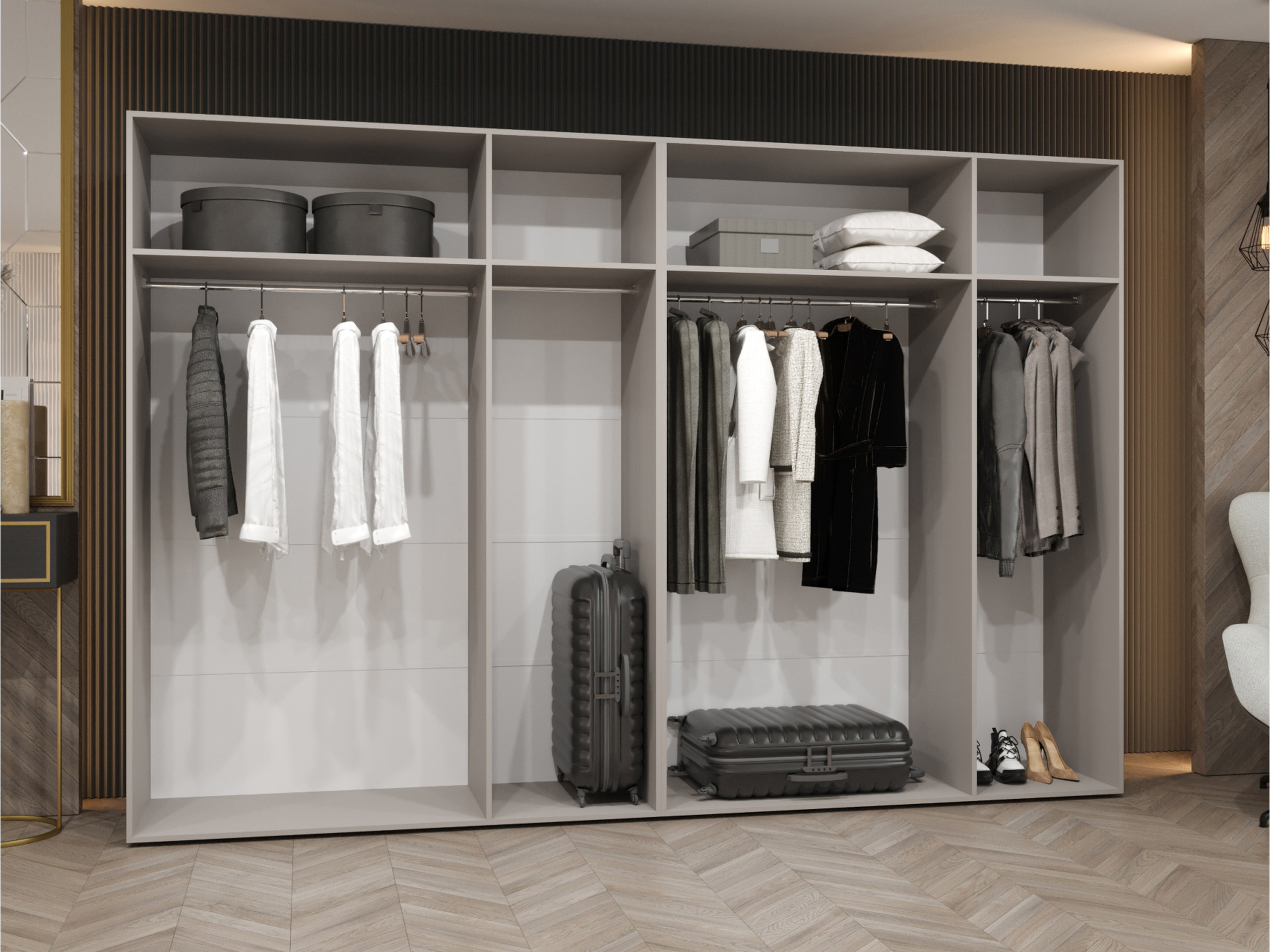 Armoire Hartford 612 (Noir)