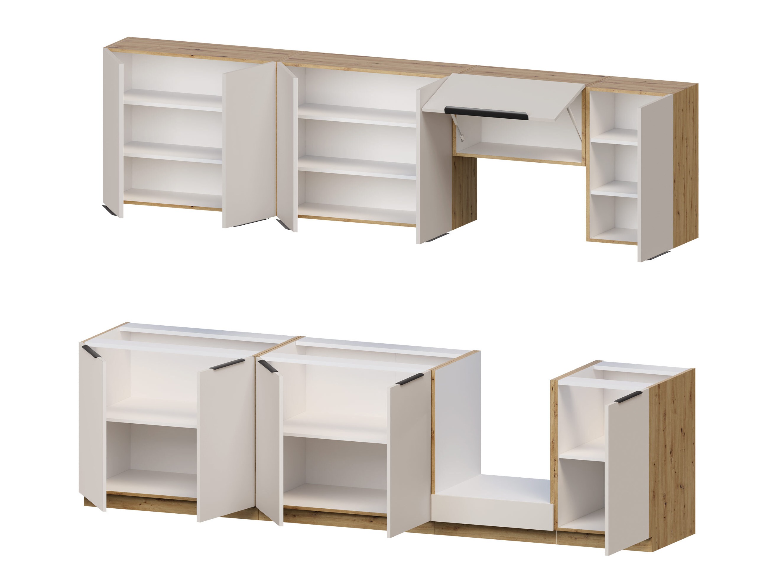 Cuisine complète modulaire Sole 158