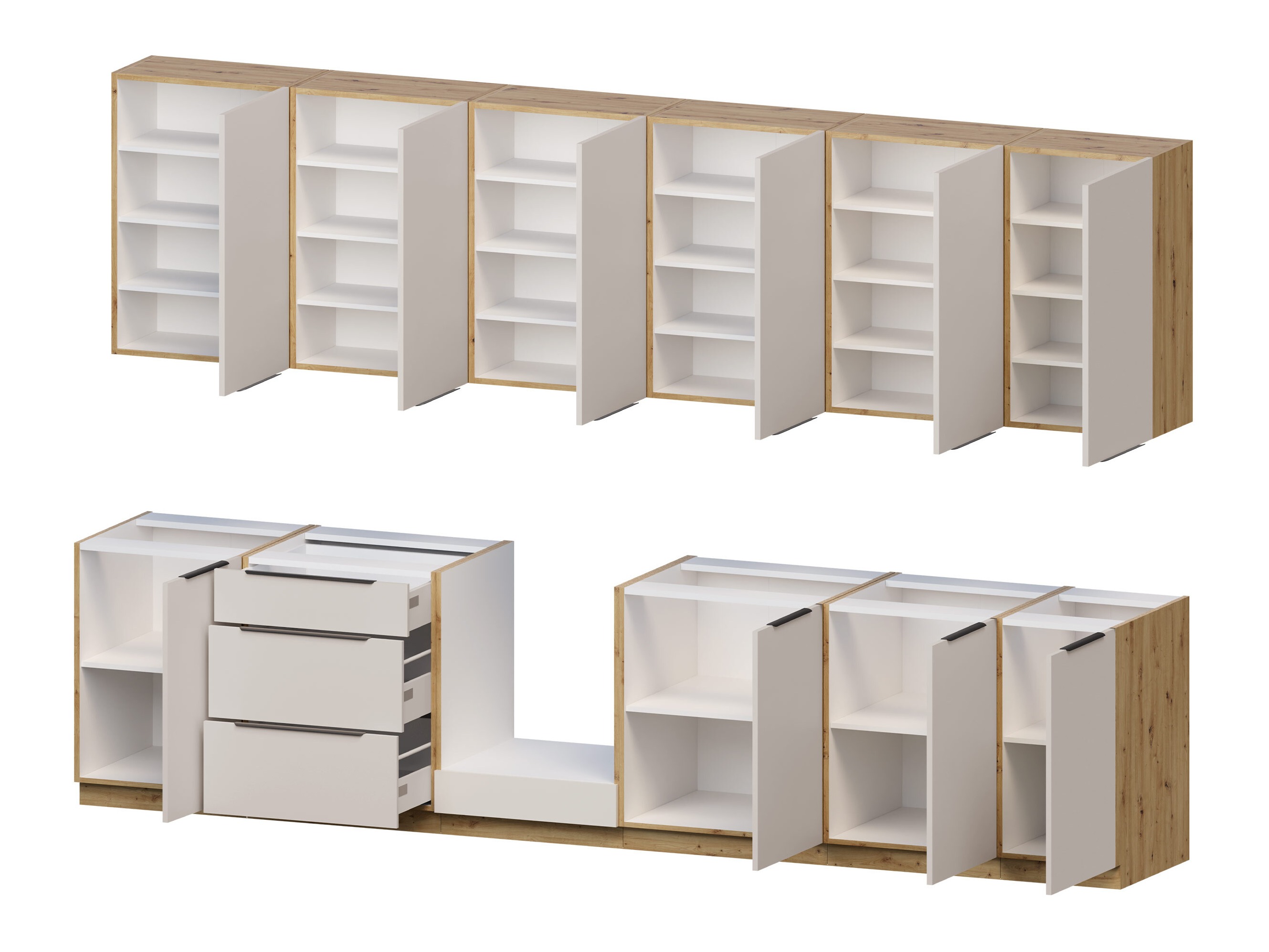 Cuisine complète modulaire Sole 159