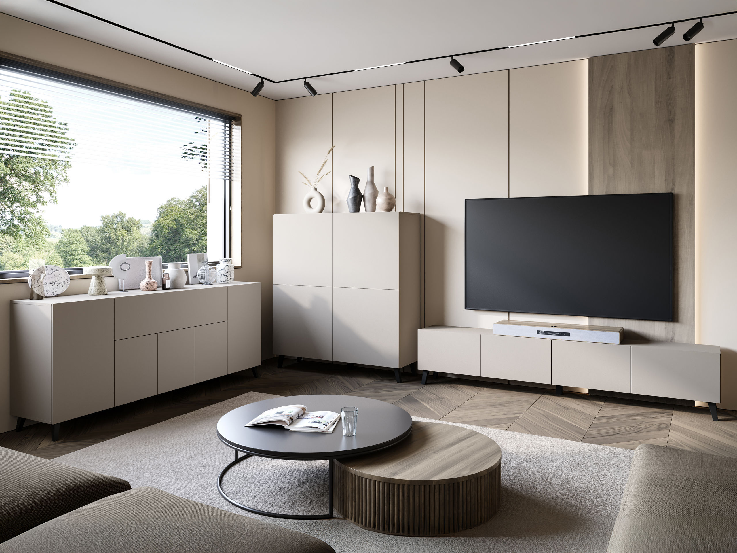 Meuble TV Levtive 101 (Cachemire)