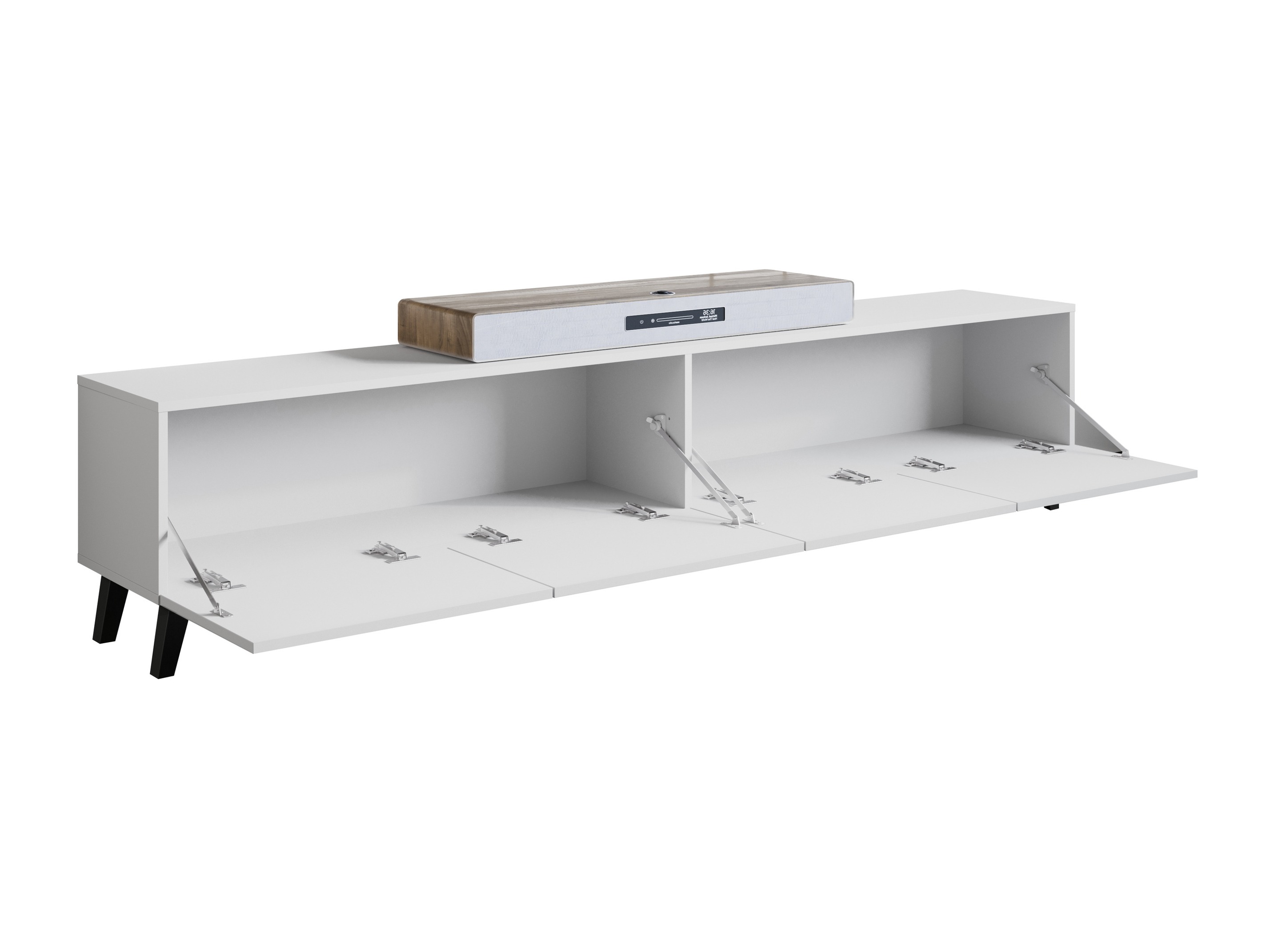 Meuble TV Levtive 101 (Matera gris + Châtaigne)