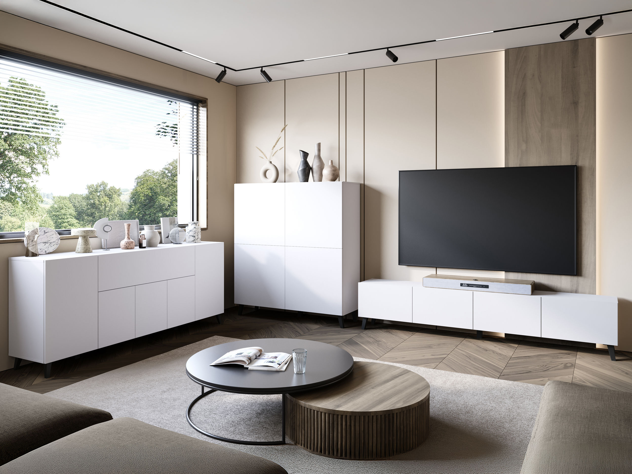 Buffet Levtive 102 (Blanc)