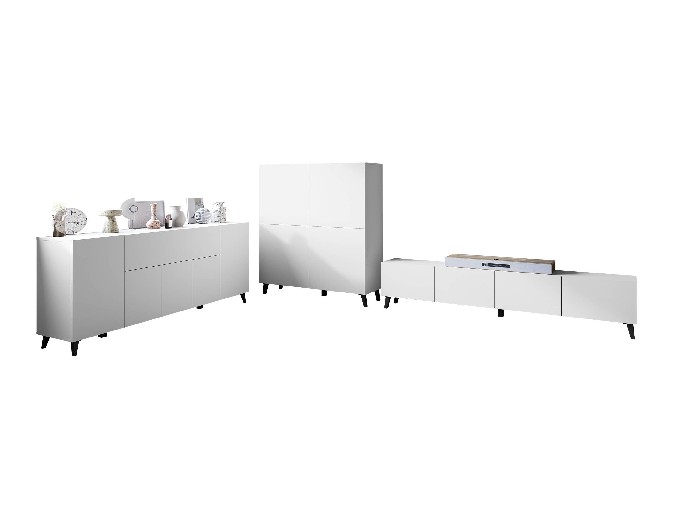 Ensemble de salon Levtive 104 (Blanc)