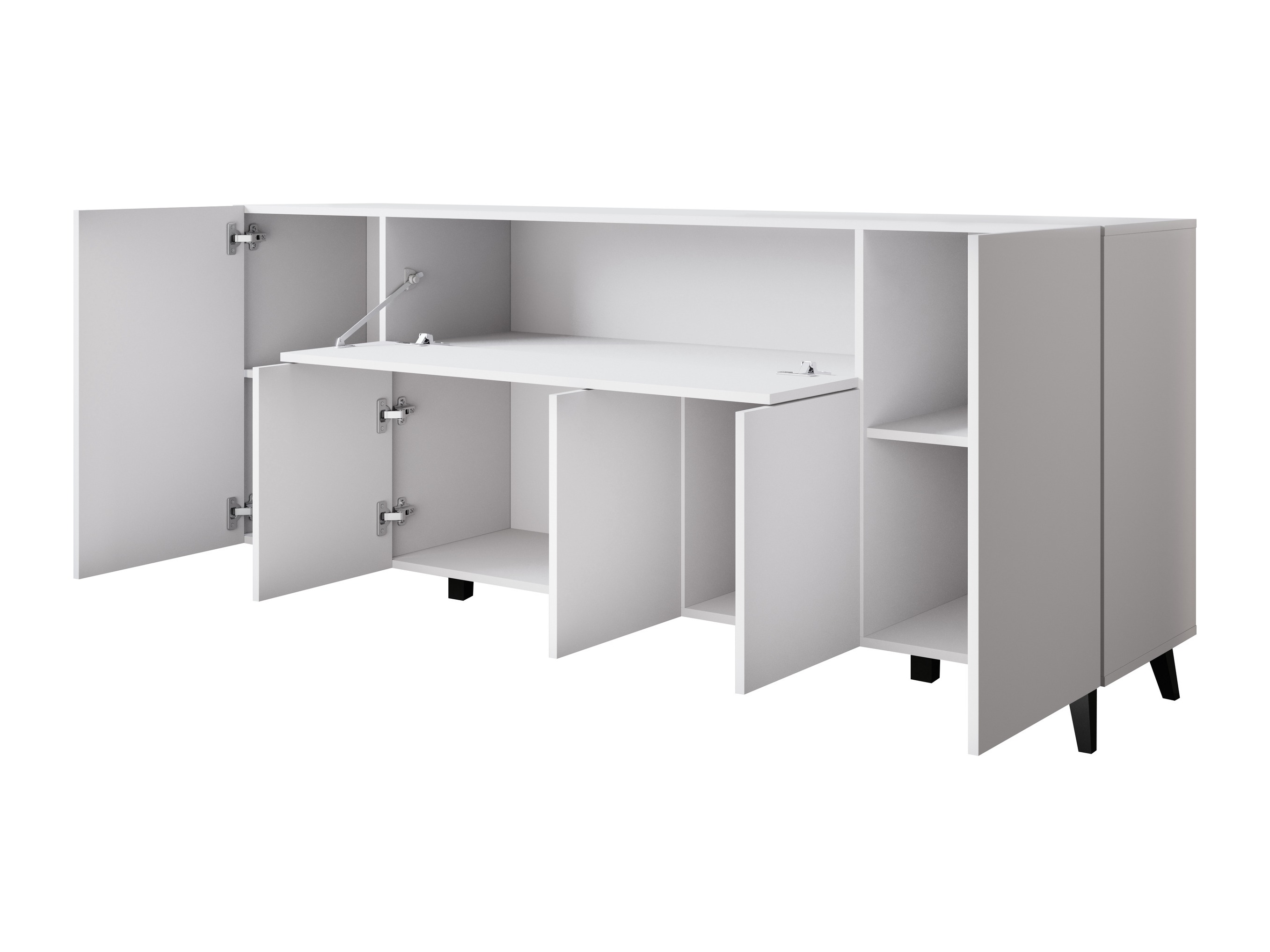 Ensemble de salon Levtive 104 (Matera gris + Châtaigne)