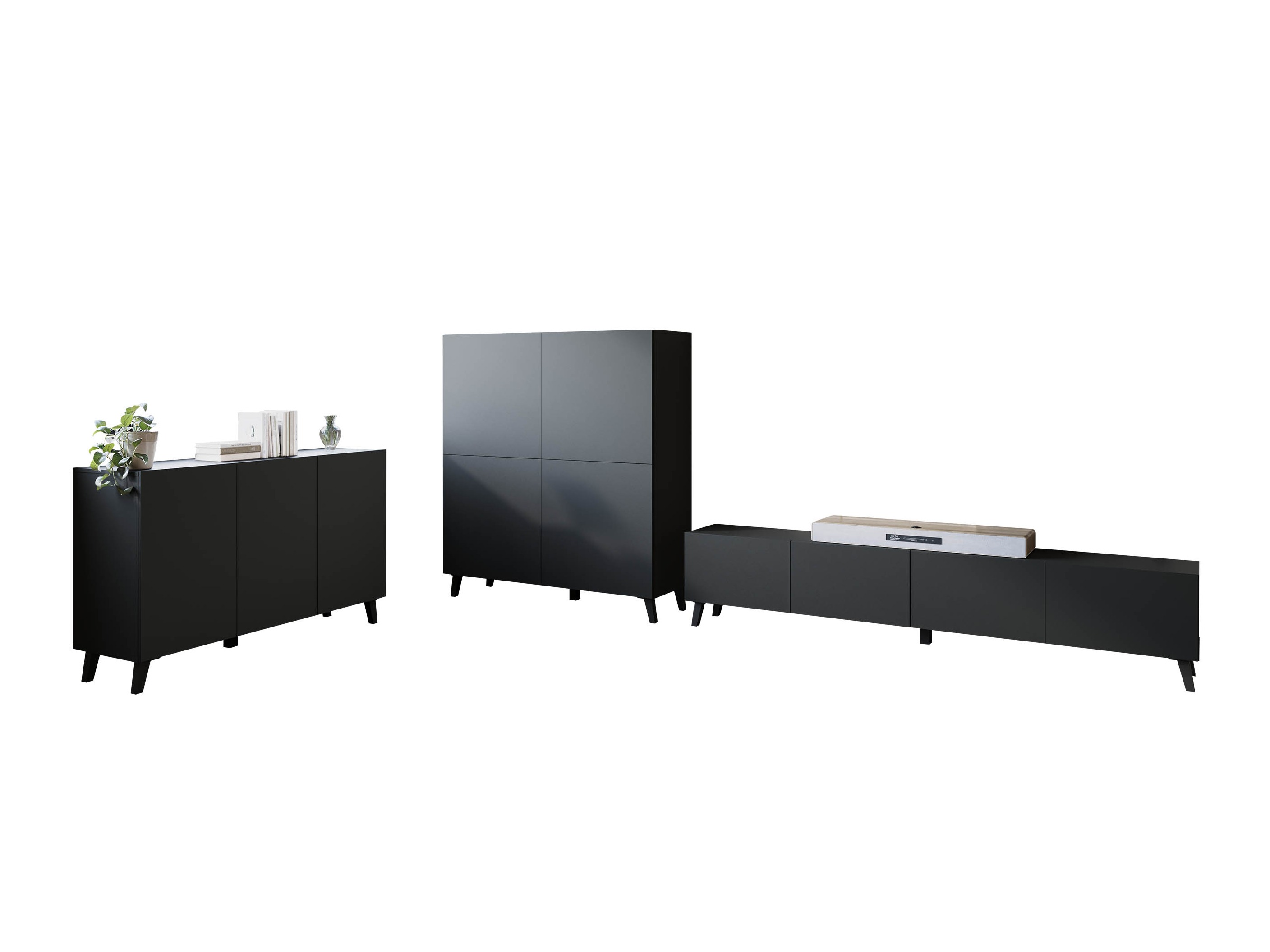 Ensemble de salon Levtive 105 (Graphite)
