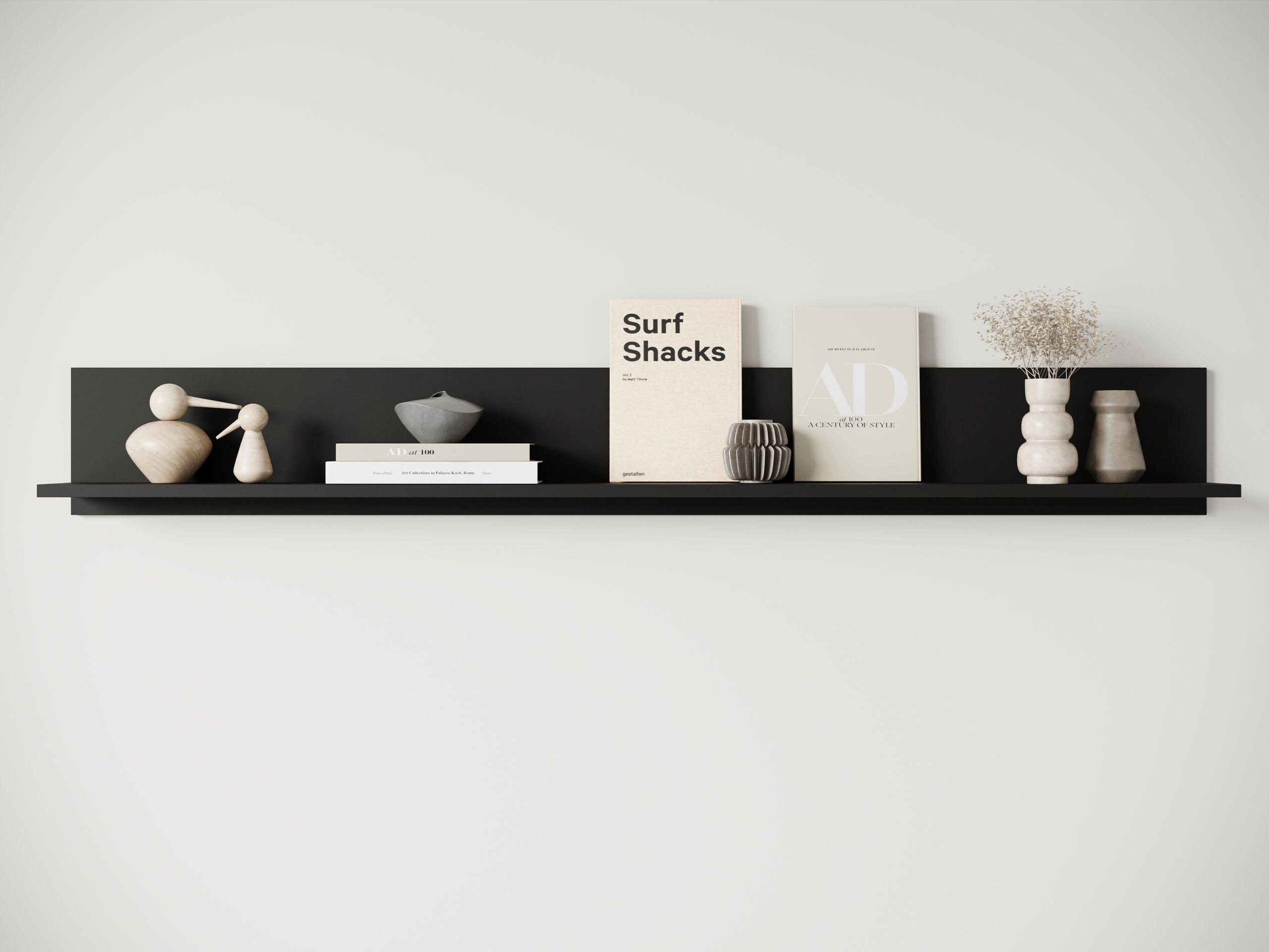 Étagère murale Mirfivo 105 (Graphite)