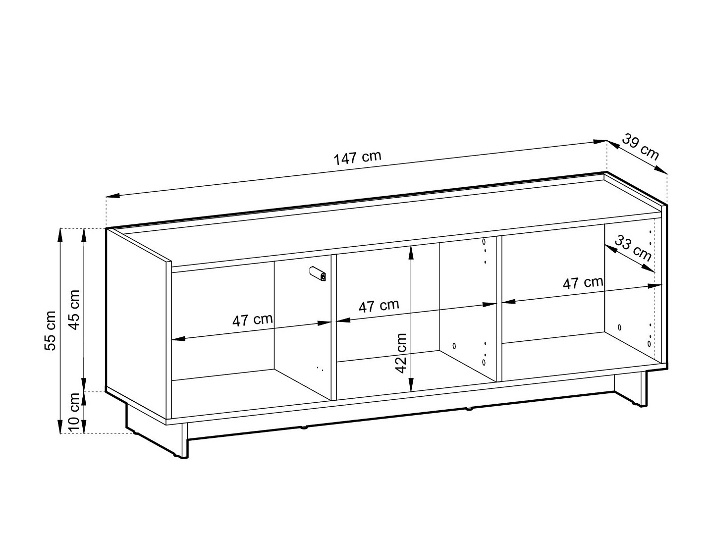 Meuble TV Romsona 103