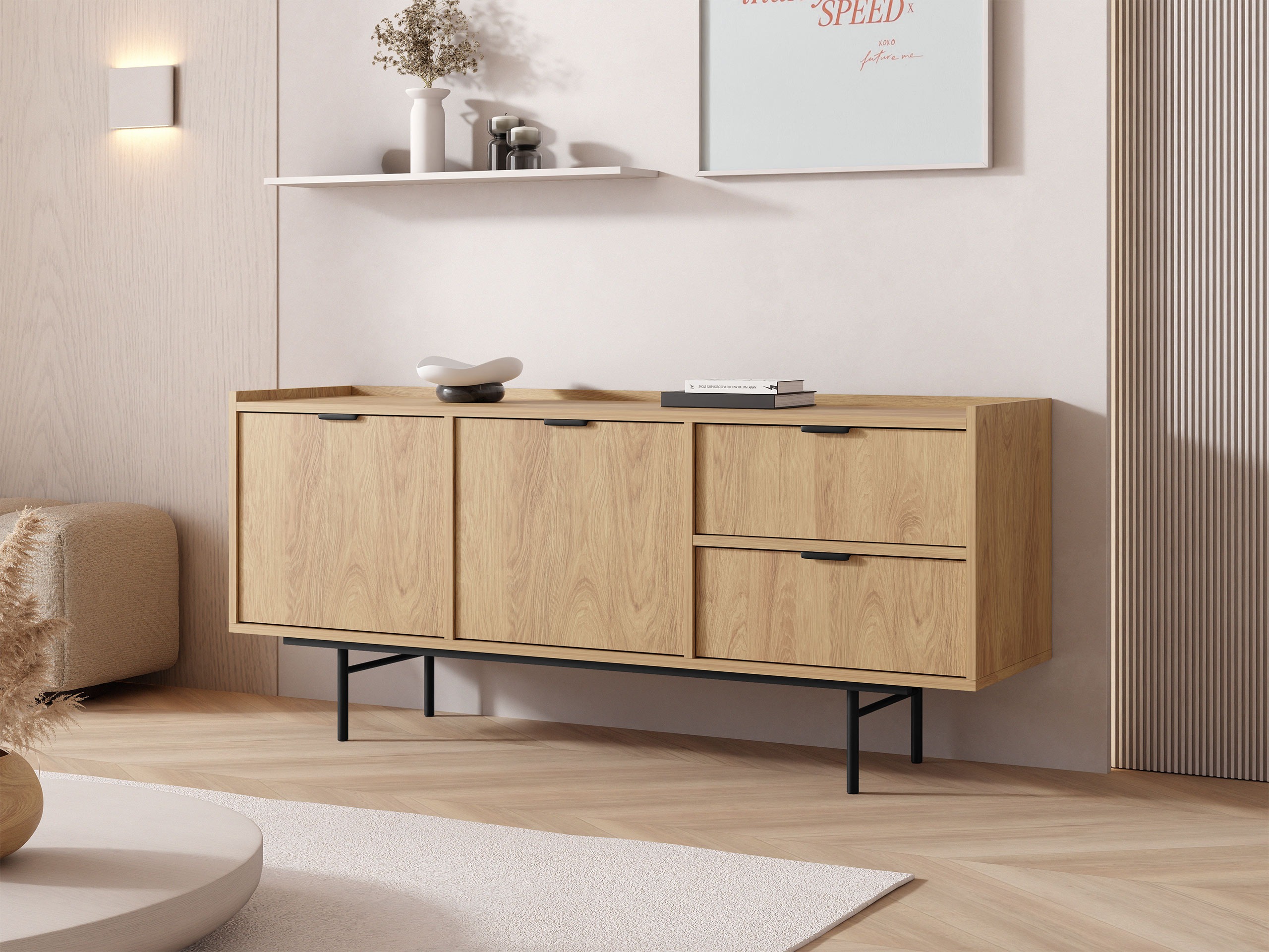 Commode Studos (Chêne)