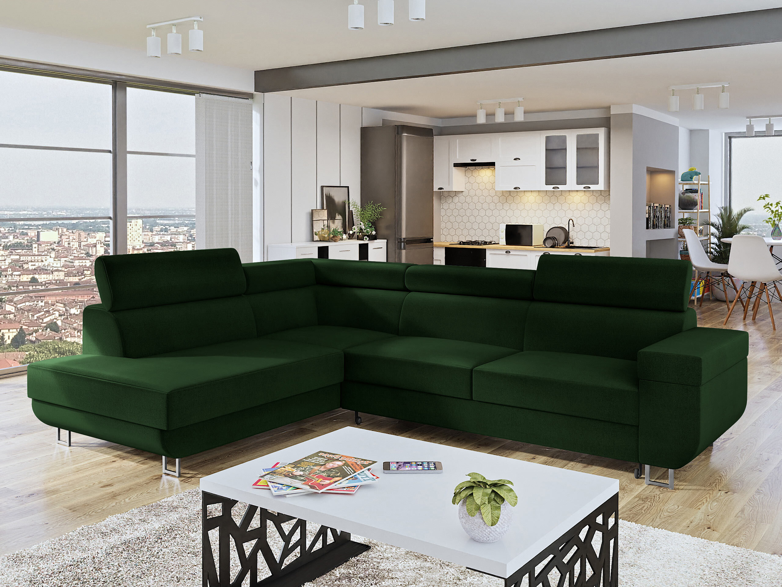 Canapé d'angle Comfivo Liberta (Polo 889)