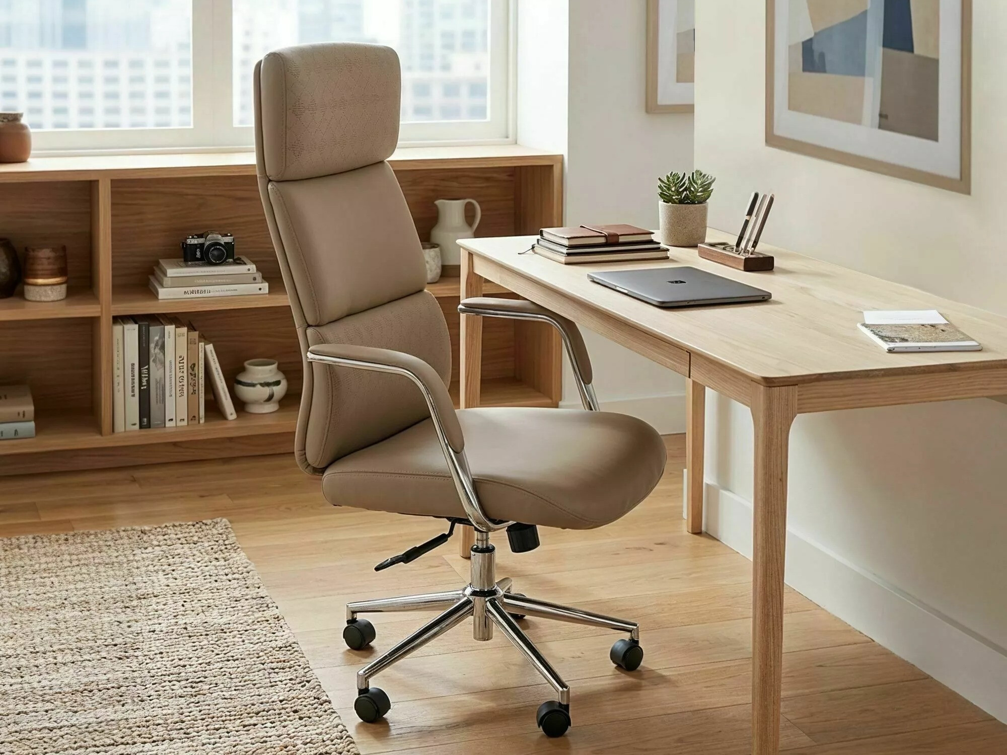 Chaise de bureau Detroit 950 (Beige)