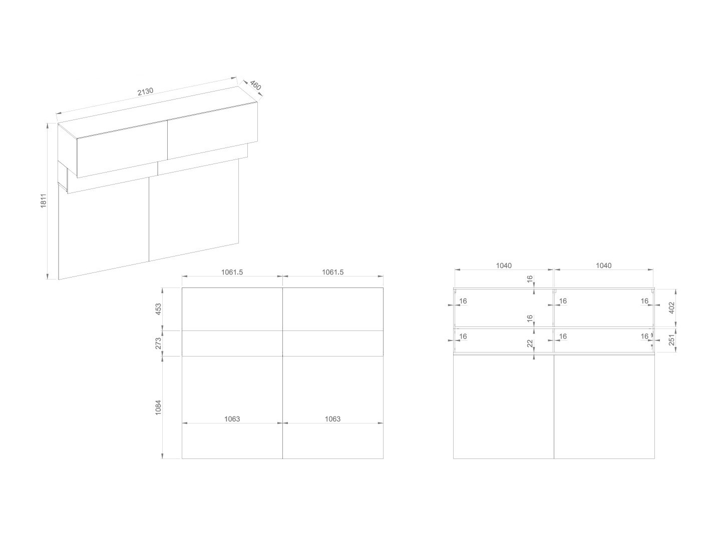 Armoire murale Sermavi 109