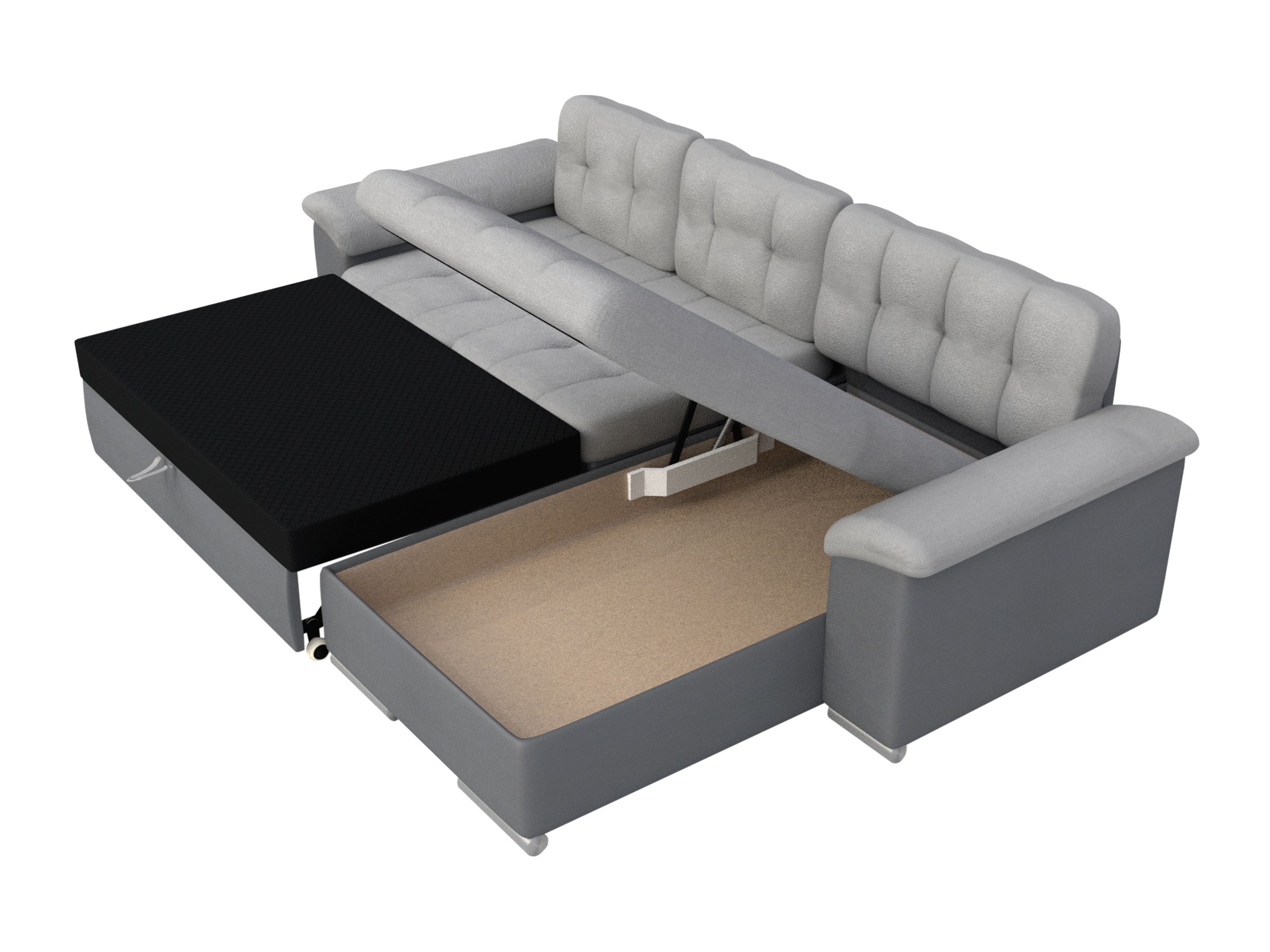 Canapé d'angle Comfivo Mica (Coral 75)