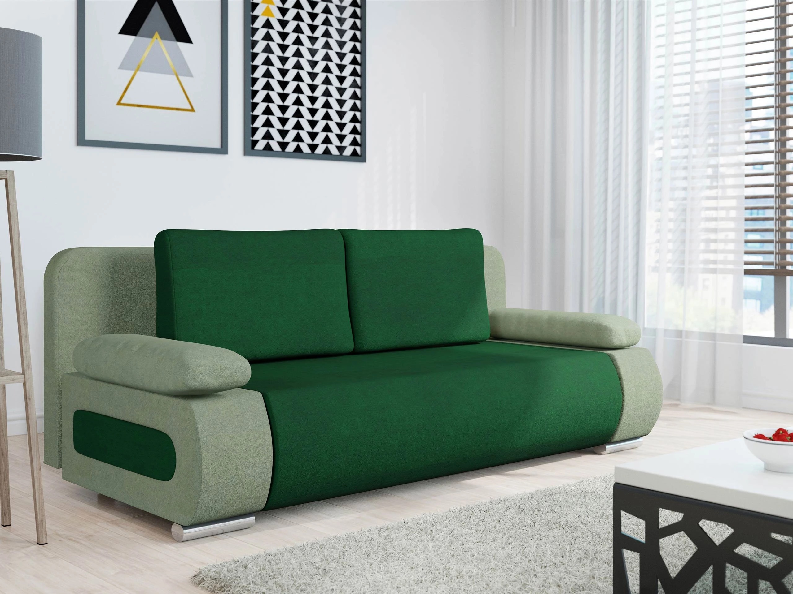 Canapé convertible Comfivo Pudor (Uttario Velvet 2954 + Uttario Velvet 2951)