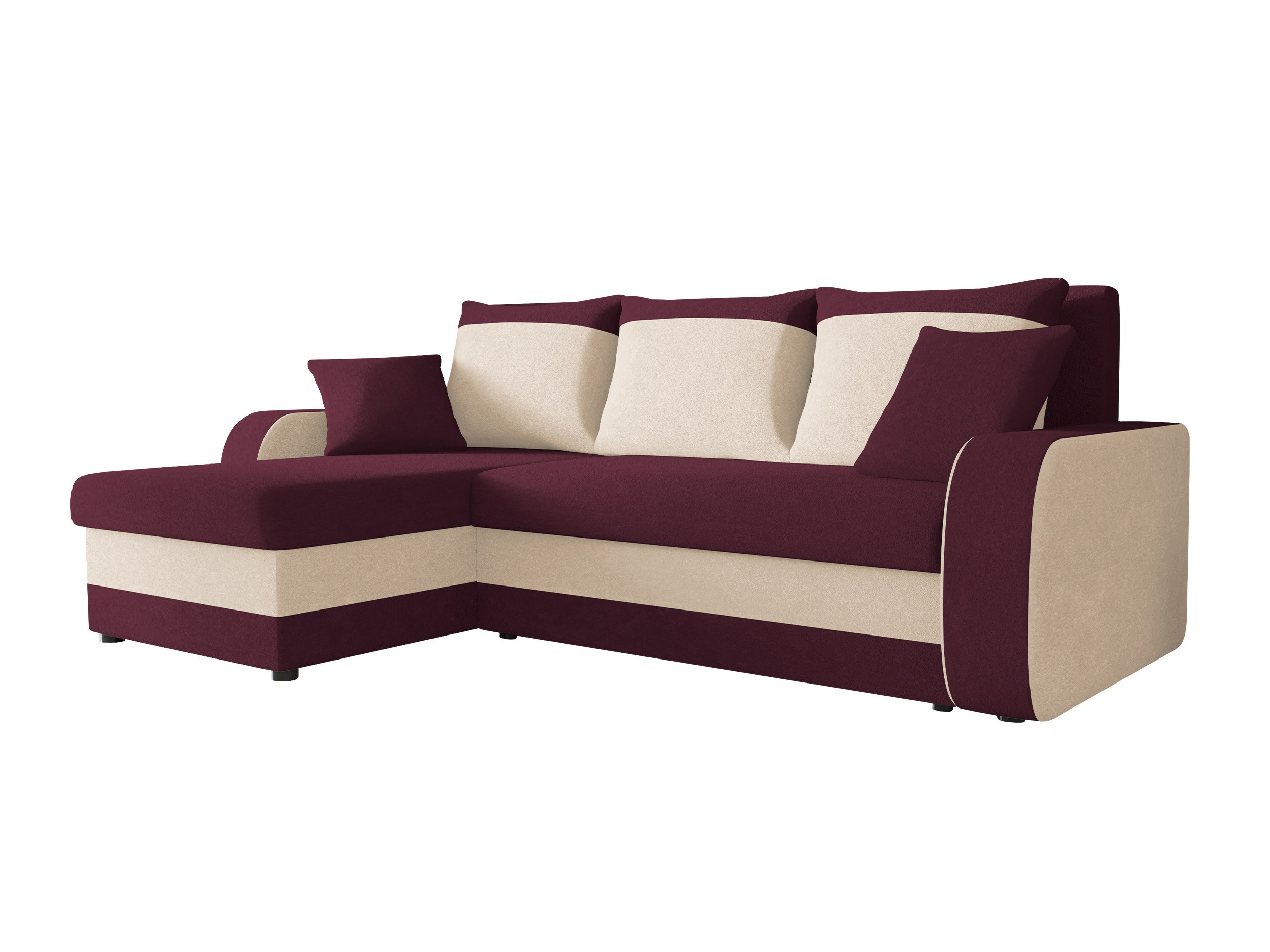 Canapé d'angle Comfivo Melissa I (Mikrofaza 0025 + Mikrofaza 0031)