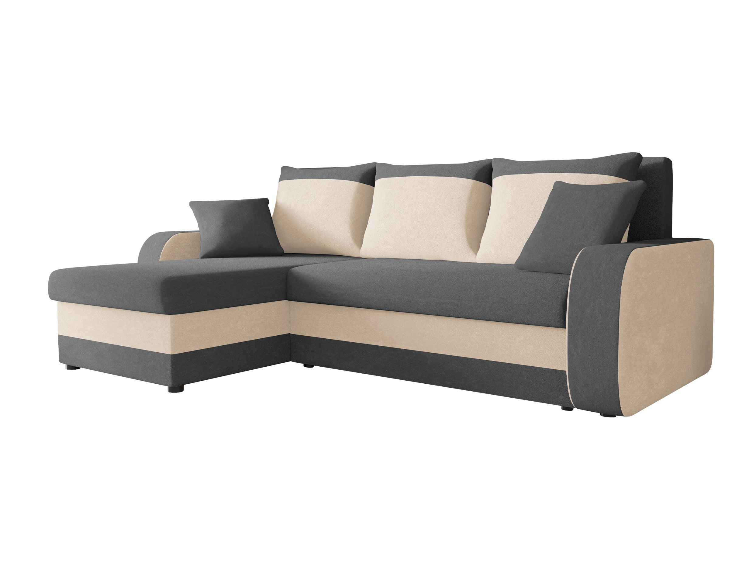 Canapé d'angle Comfivo Melissa I (Mikrofaza 0027 + Mikrofaza 0031)