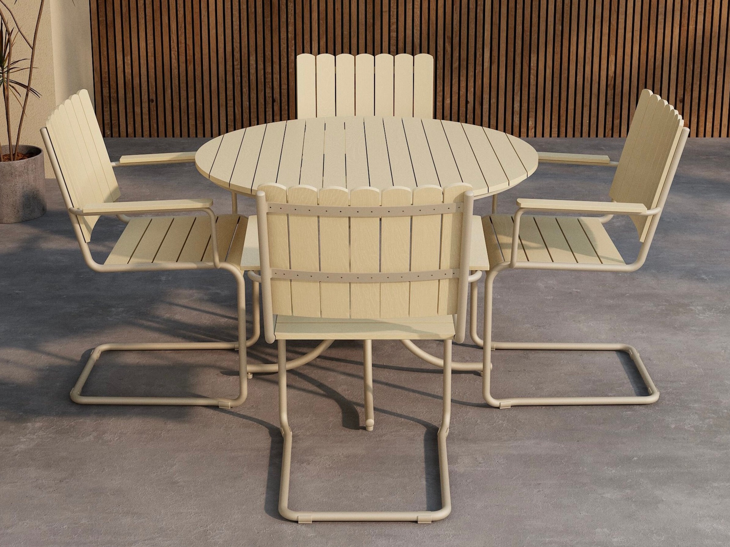 Ensemble table et chaises Dallas 5287