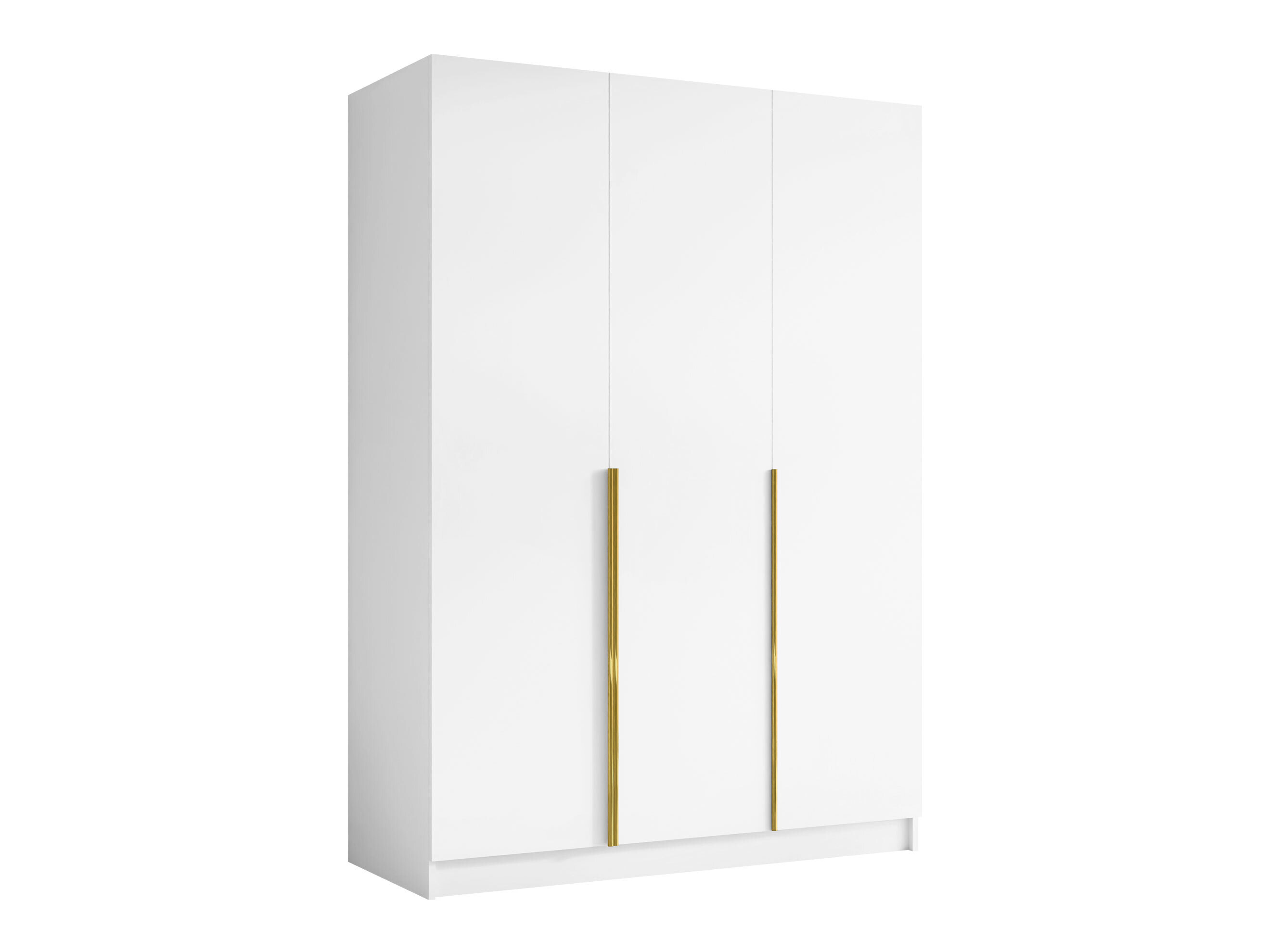 Armoire Closico Decoron I (Blanc + Doré)