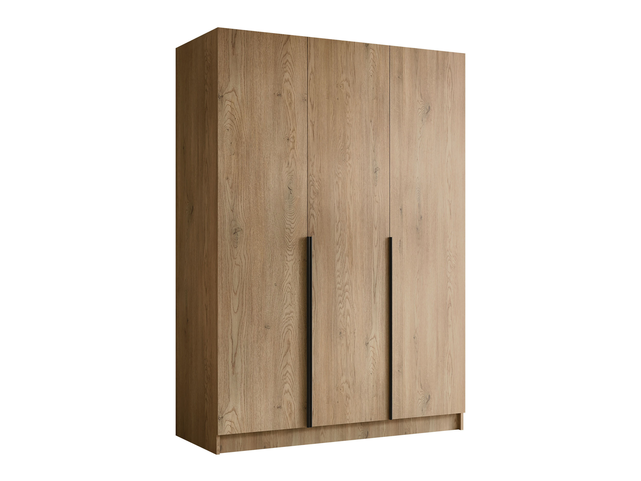 Armoire Closico Decoron I (Clair bois + Noir)
