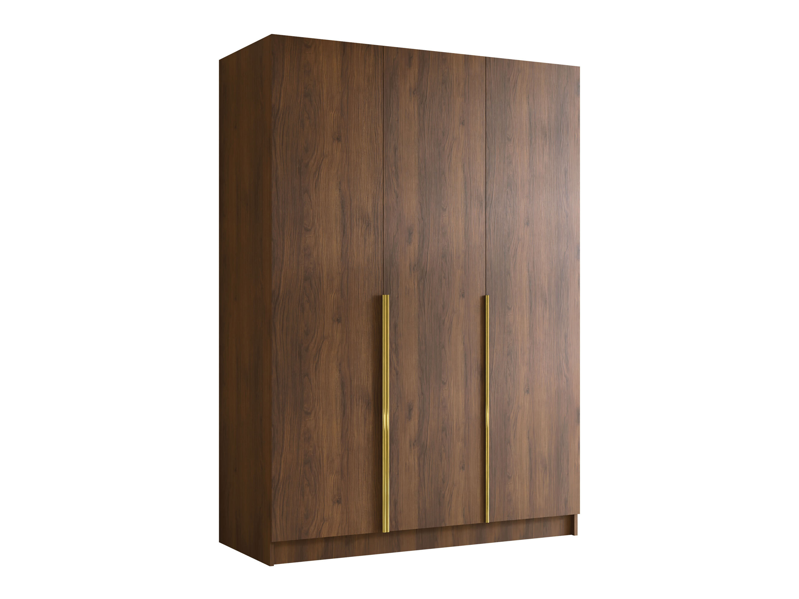 Armoire Closico Decoron I (Noyer + Doré)