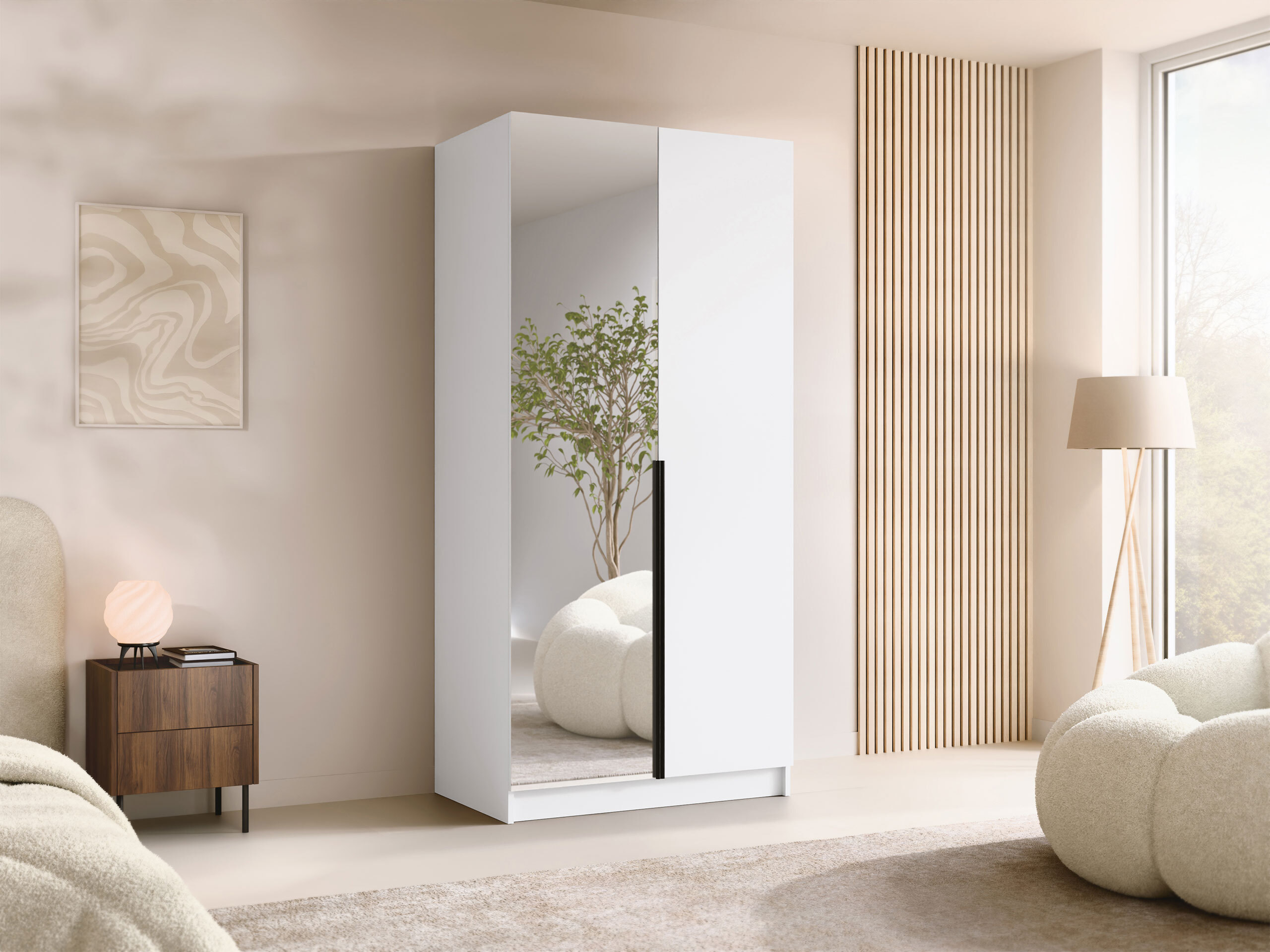 Armoire Closico Staton II (Blanc)