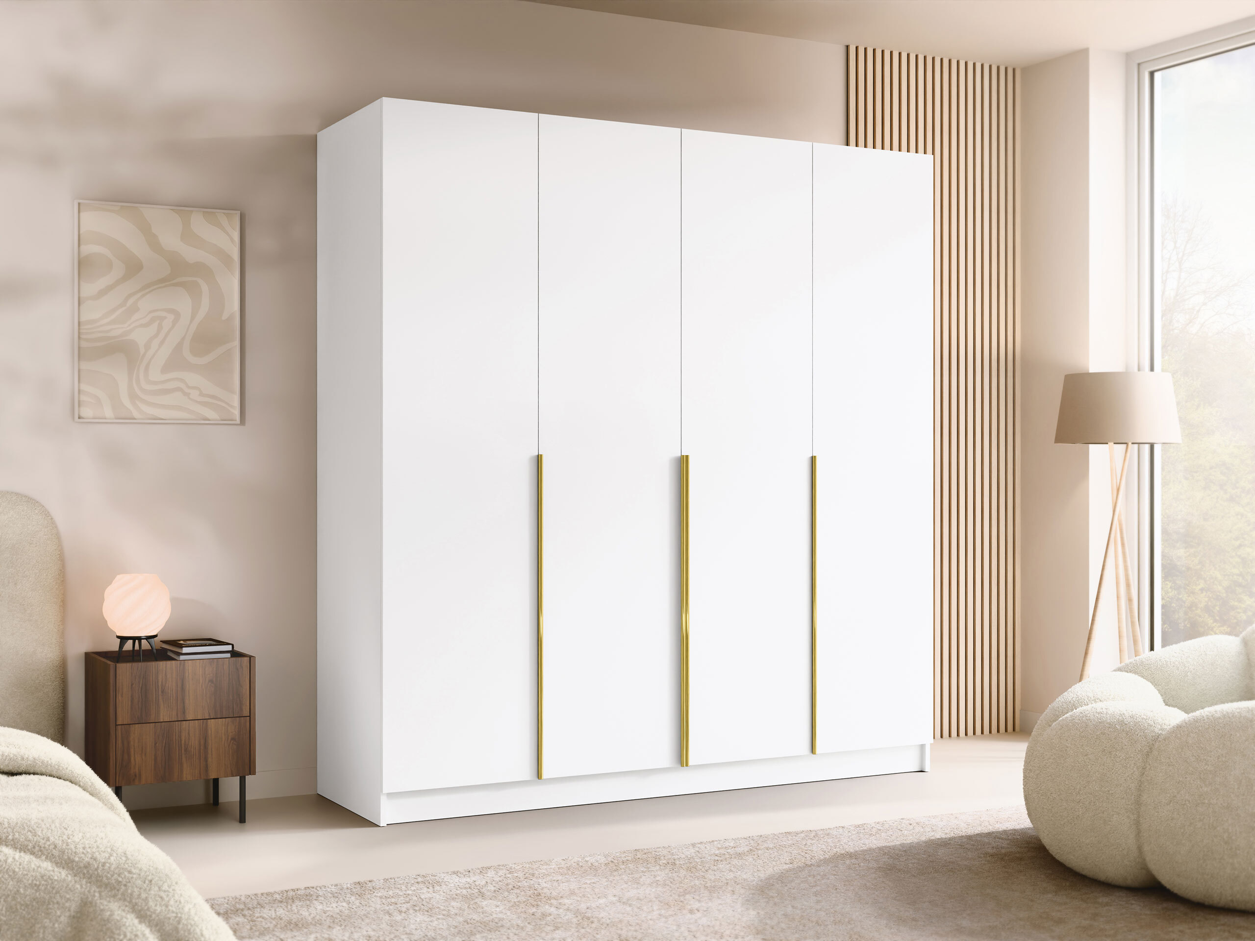 Armoire Closico Navor I (Blanc)