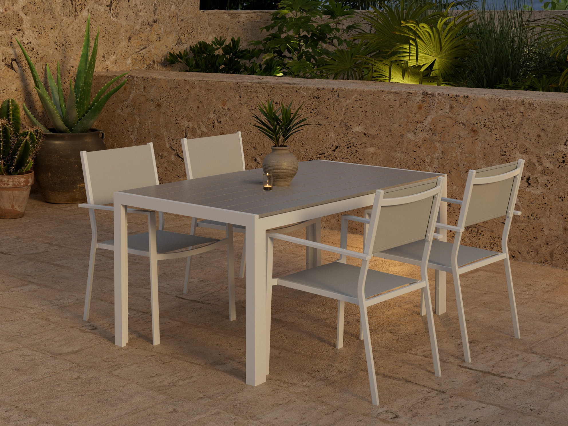 Ensemble table et chaises Dallas 5303