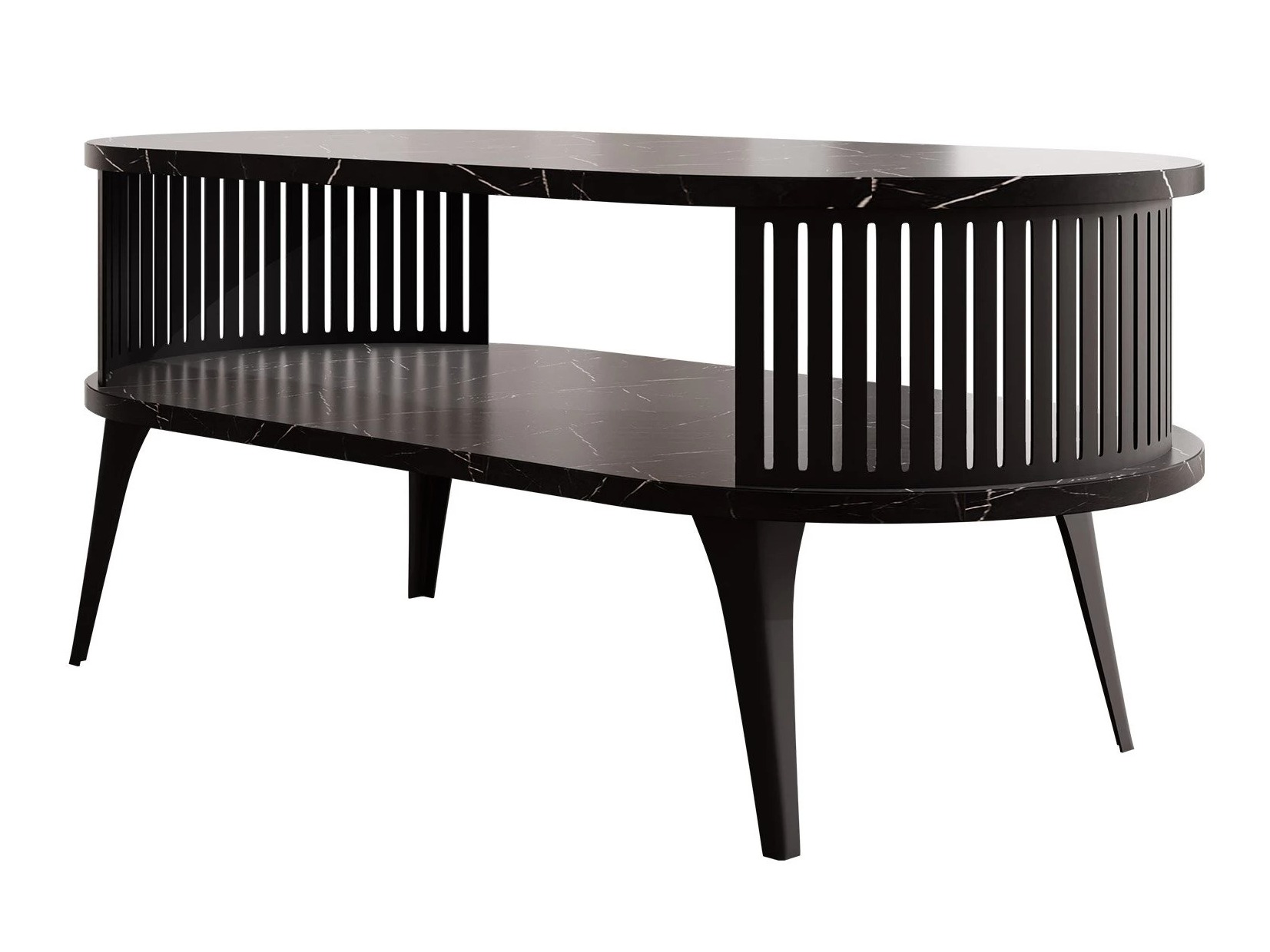 Table basse Vitum III (Marbre noir)