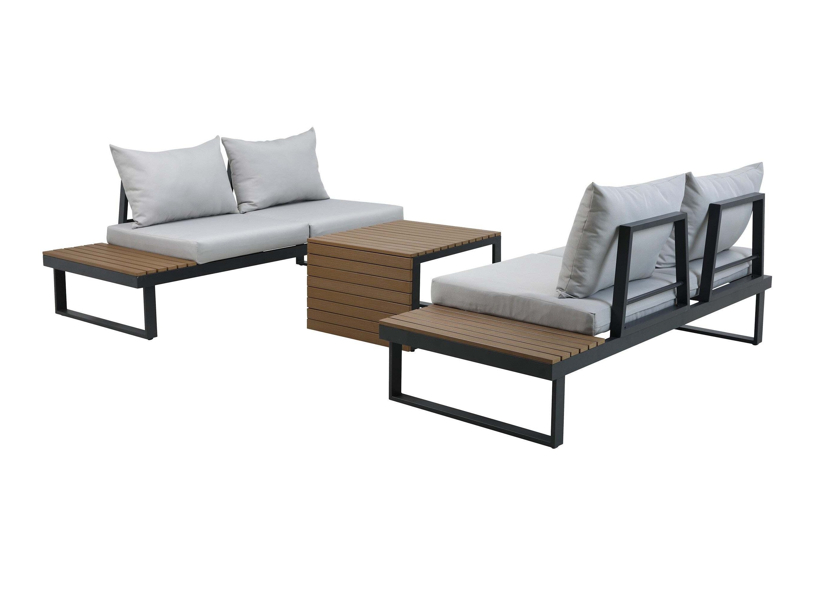 Ensemble de mobilier de jardin Mandeville 374