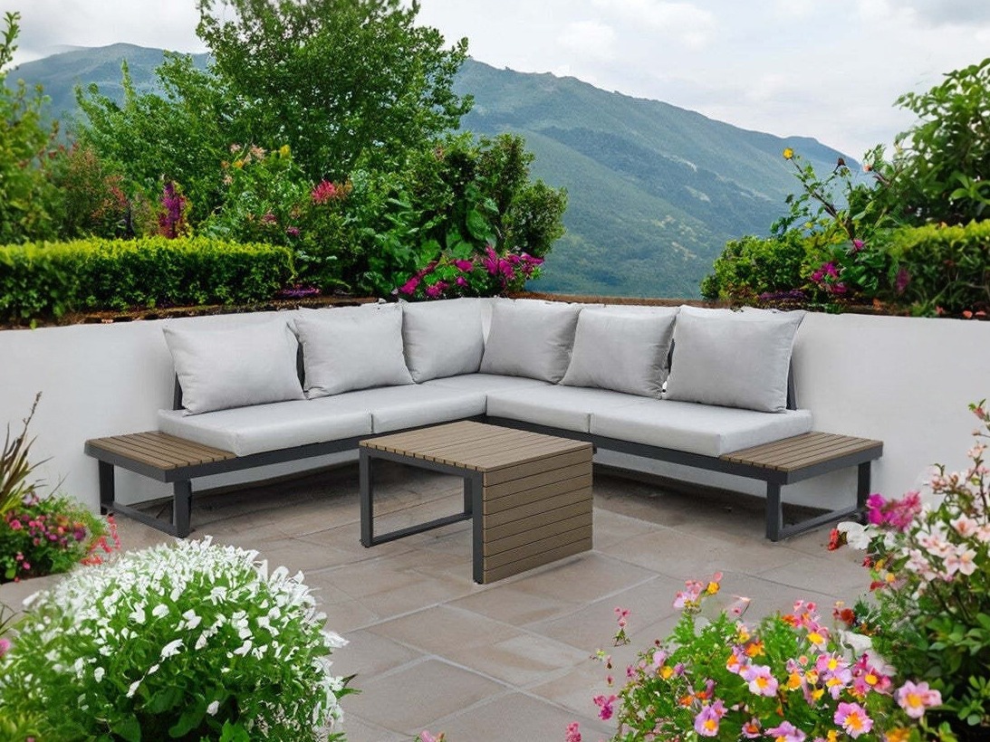 Ensemble de mobilier de jardin Mandeville 374