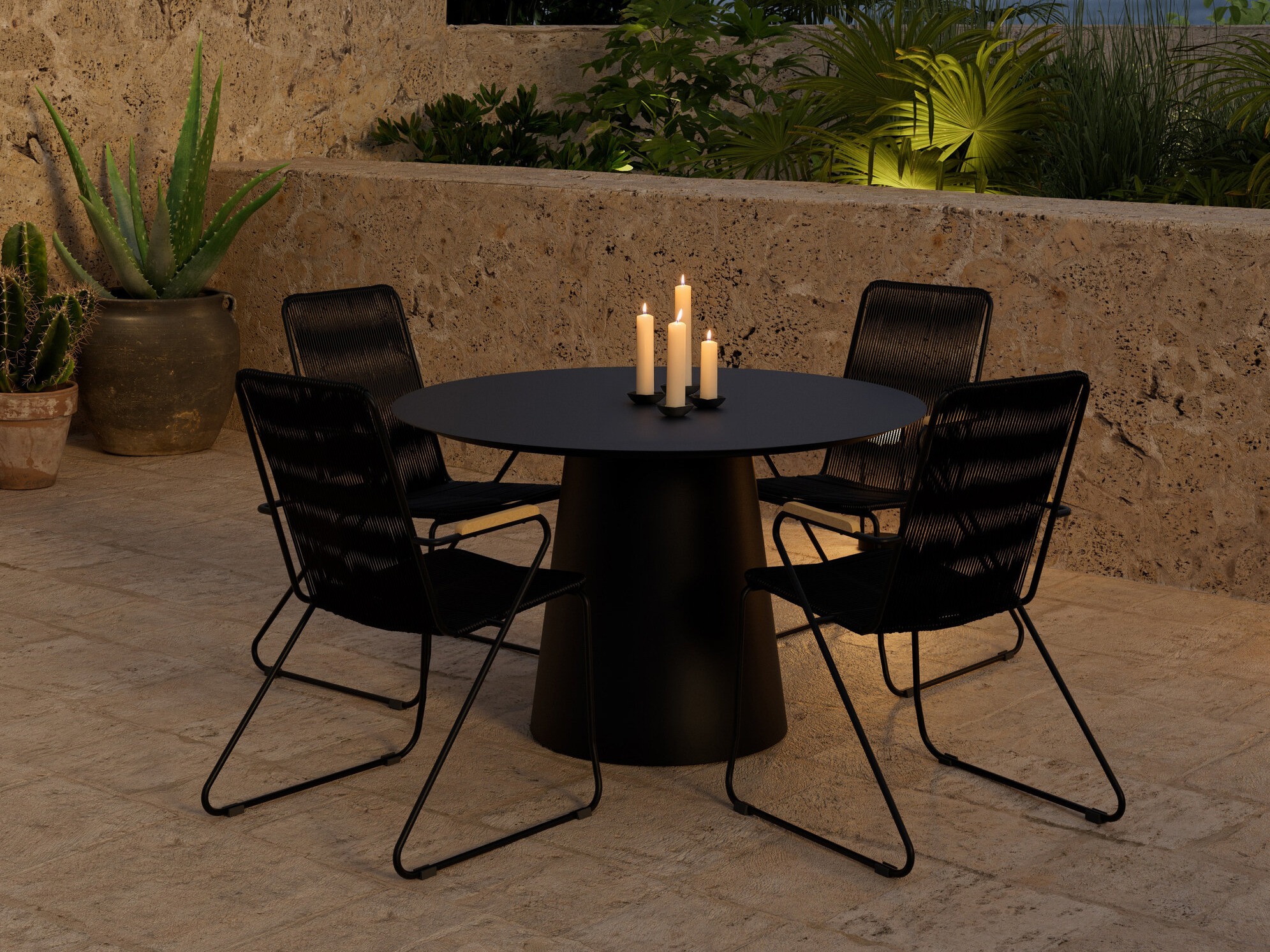 Ensemble table et chaises Dallas 5316