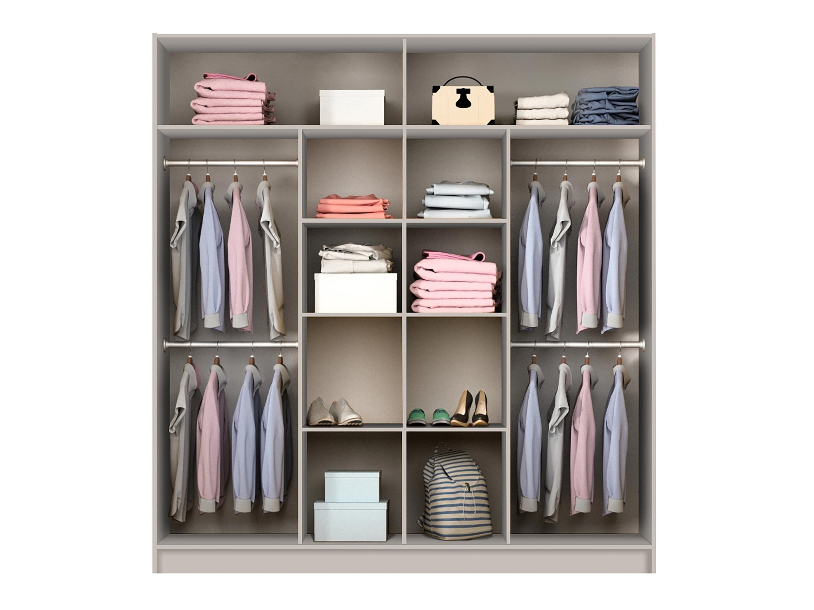 Armoire Honolulu 128 (Blanc)