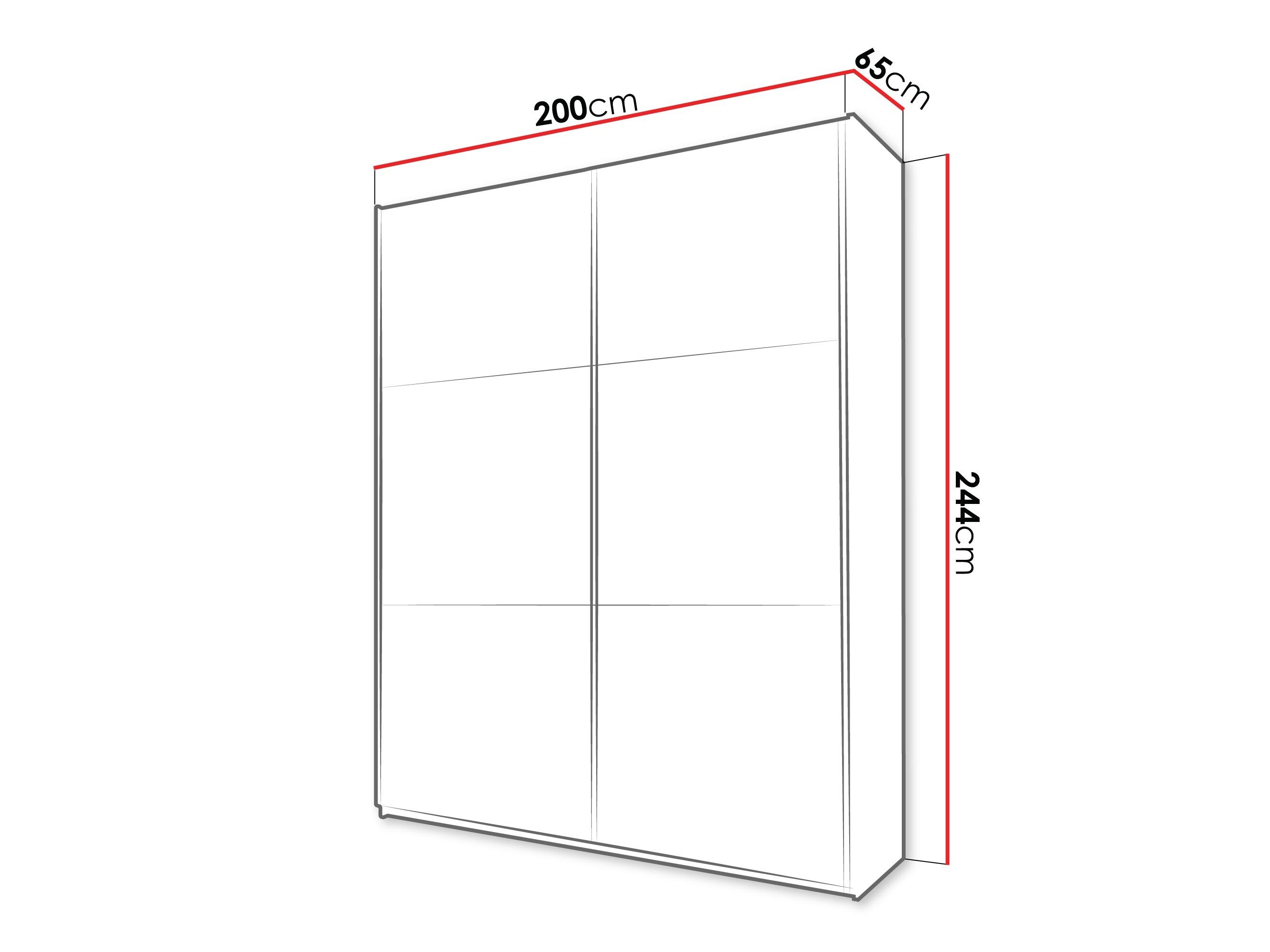 Armoire Honolulu 130 (Blanc)