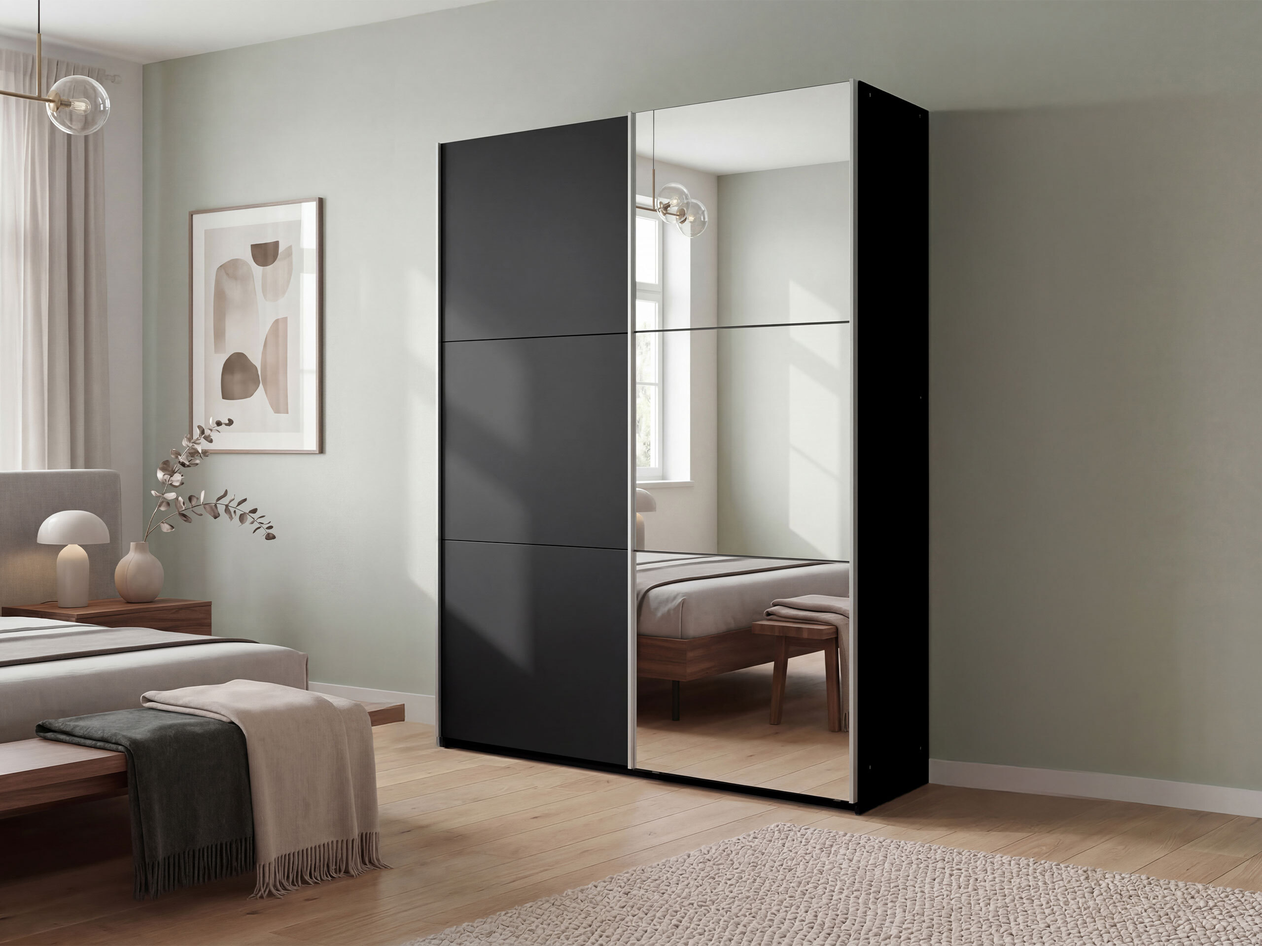 Armoire Honolulu 123 (Noir)