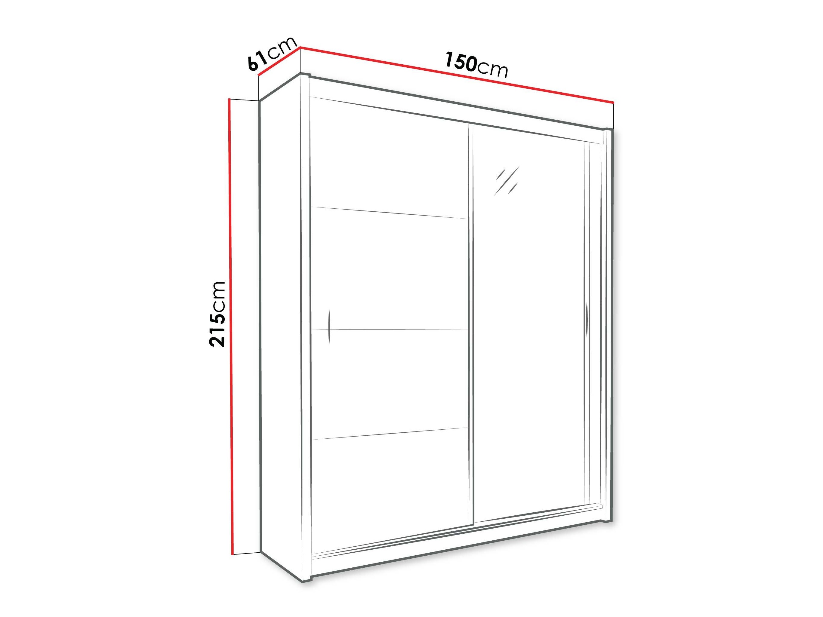 Armoire Honolulu 105 (Noir)