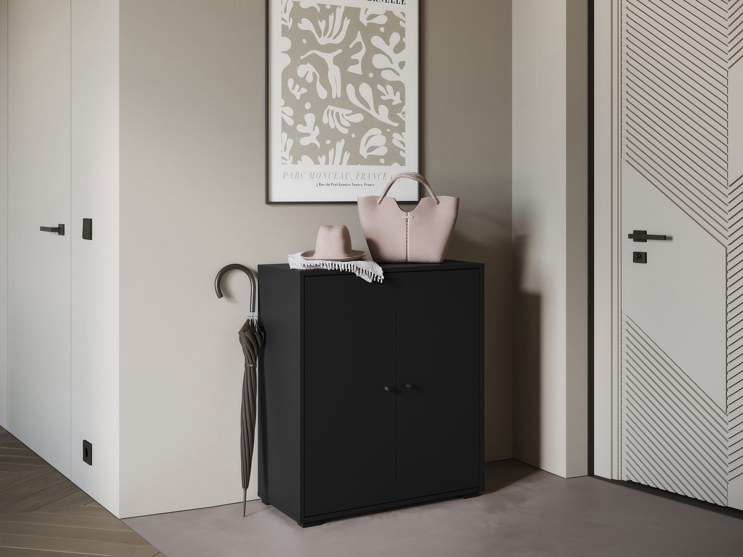 Buffet Sarasota 195 (Noir)