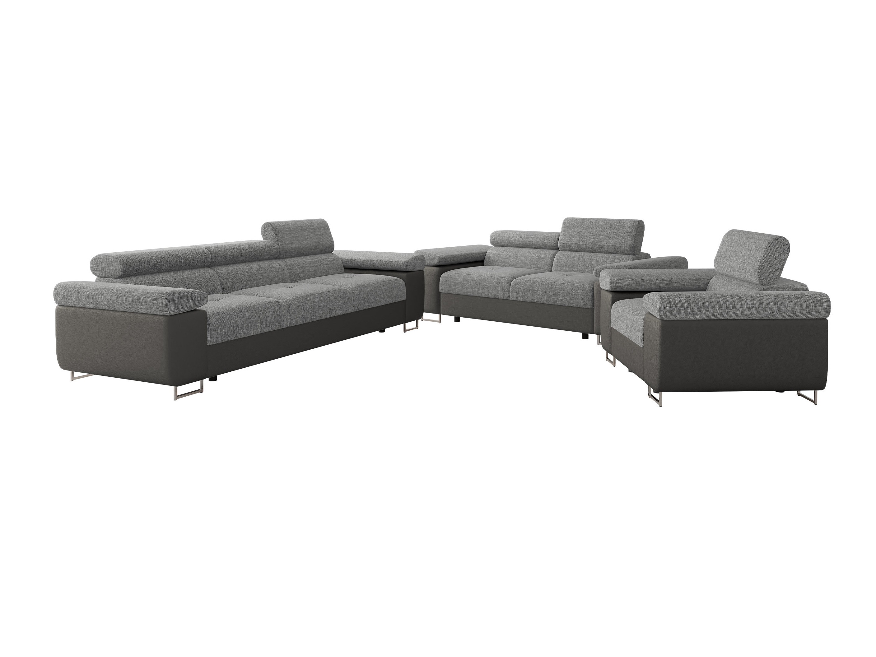 Ensemble de canapés Comfivo Vinetum (Soft 029 + Lux 05)
