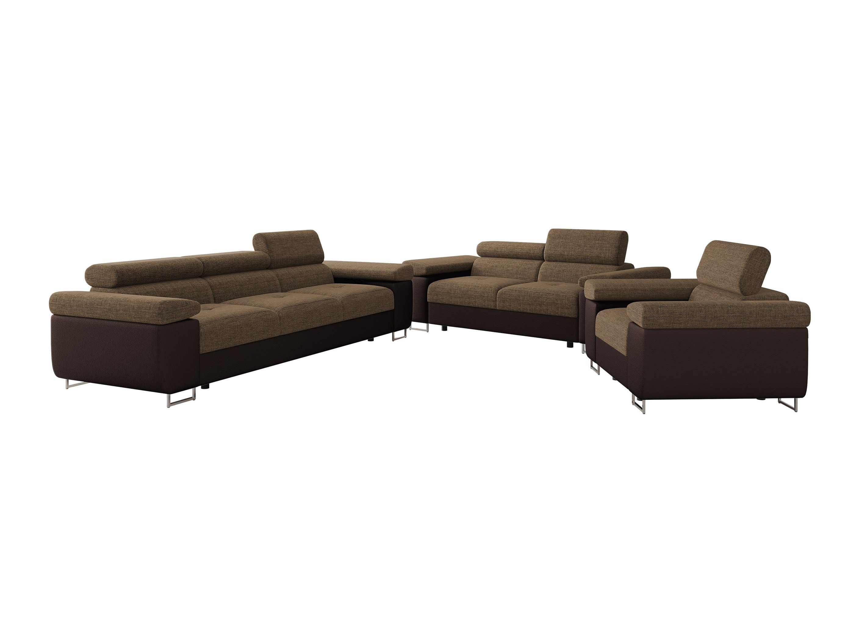 Ensemble de canapés Comfivo Vinetum (Soft 066 + Lux 03)