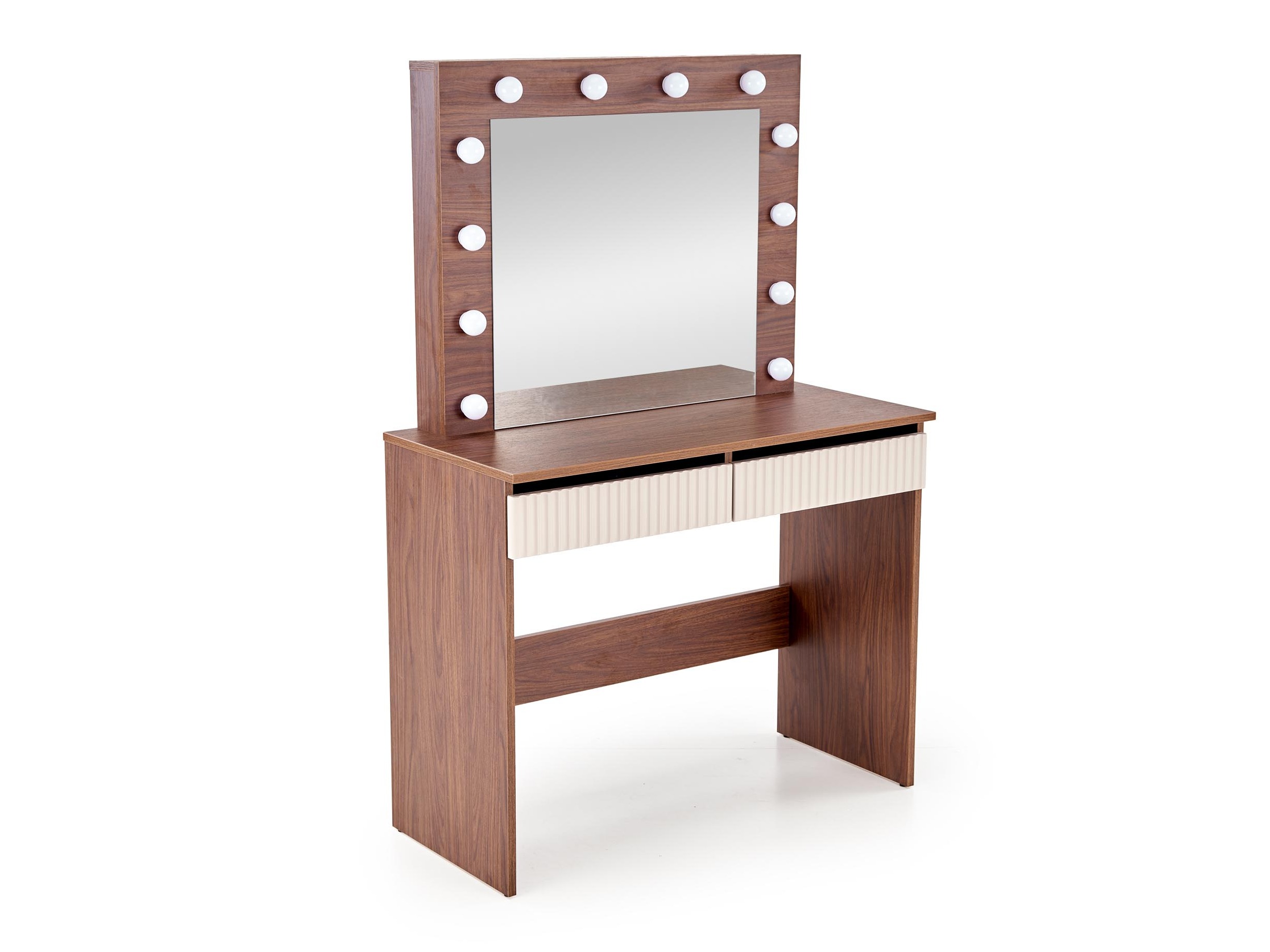 Coiffeuse Houston Gaudium (Cachemire + Noyer)