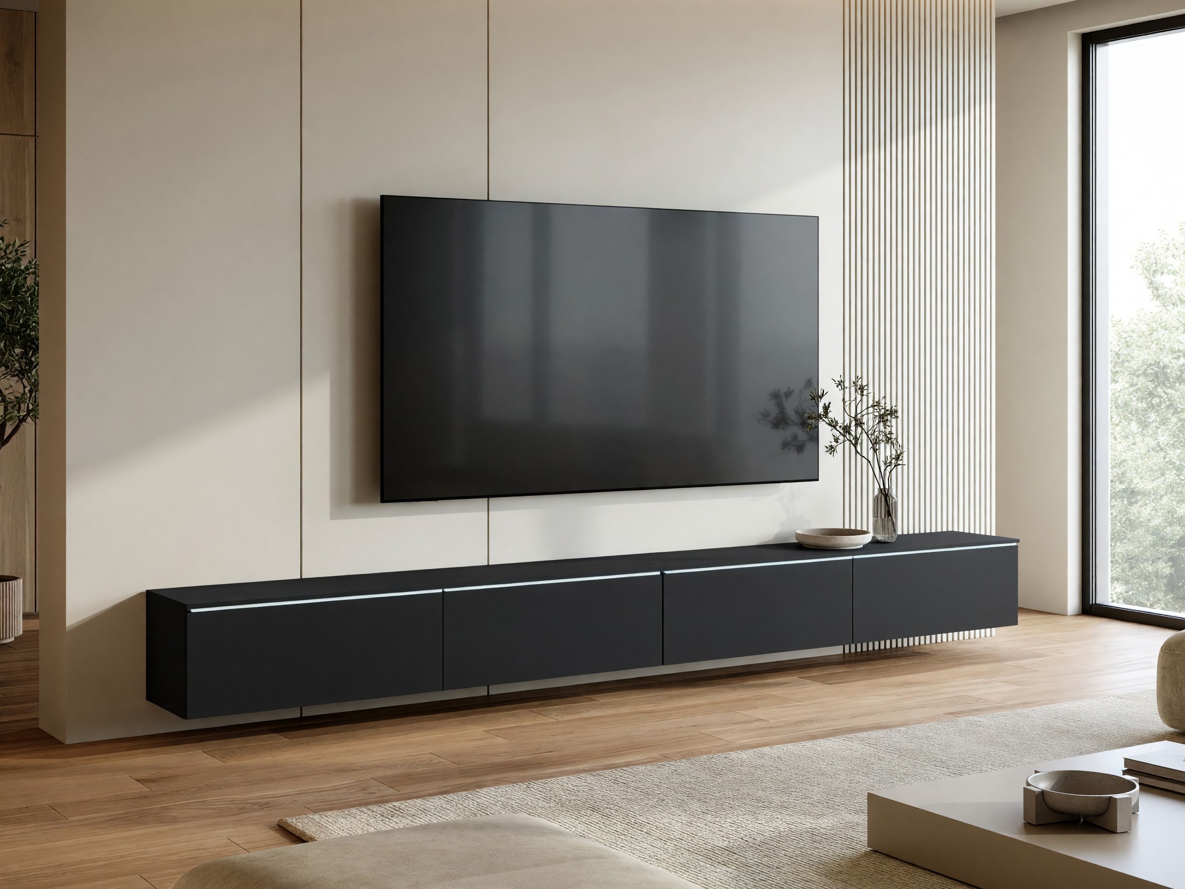 Meuble TV Sarasota 199 (Noir)