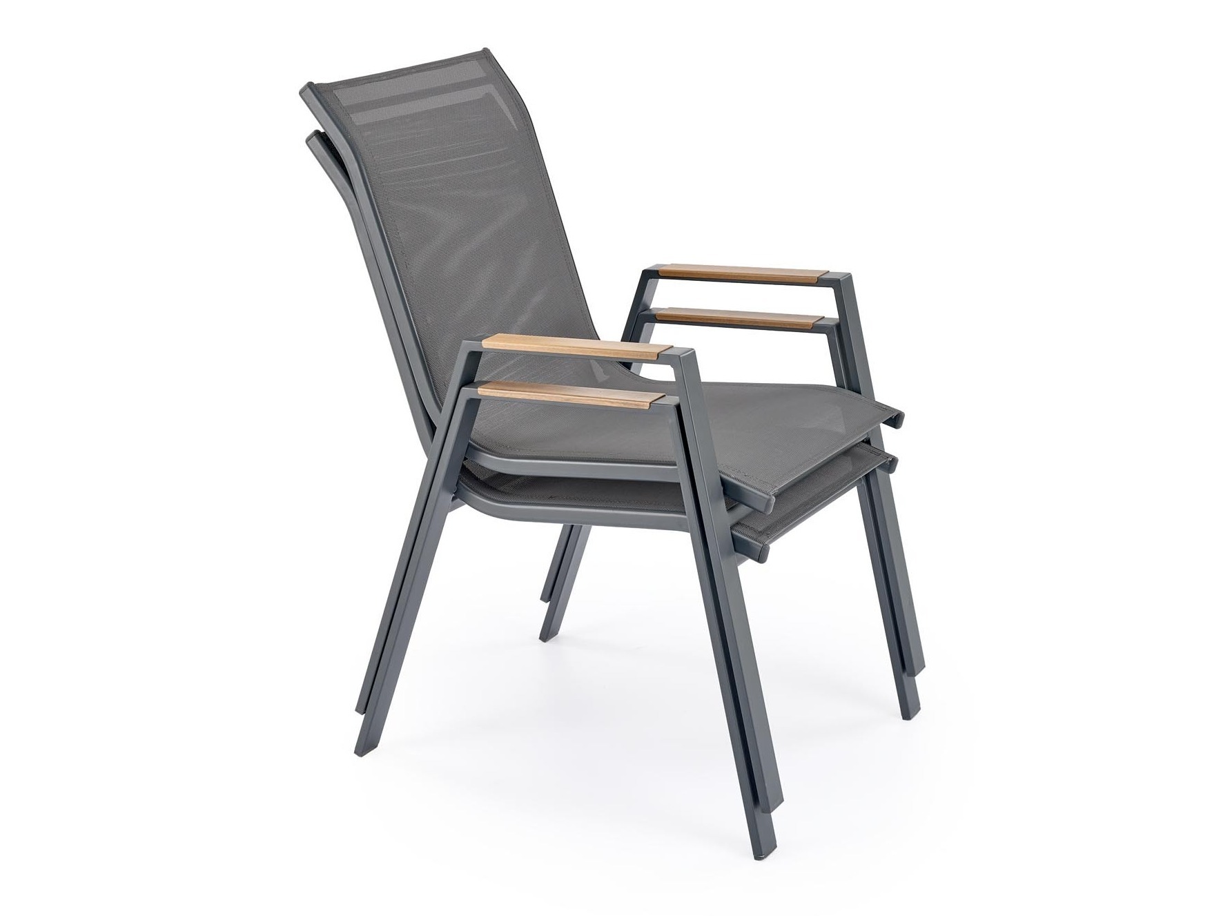 Chaise de jardin Houston 2140 (Gris + Anthracite)