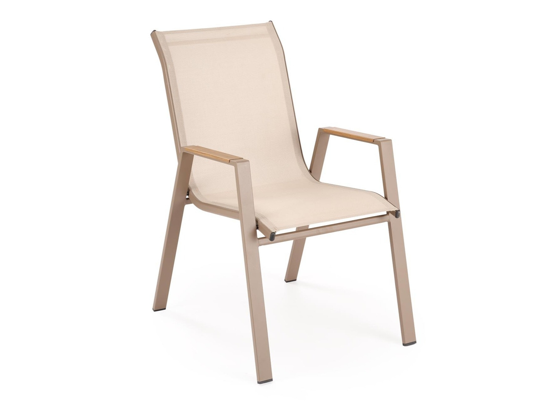 Chaise de jardin Houston 2140 (Beige + Cappuccino)