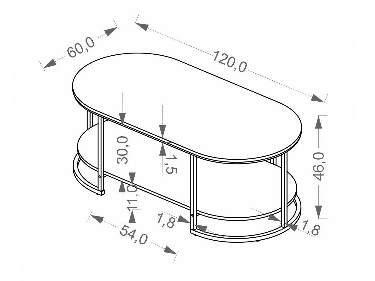 Table basse Houston 2142
