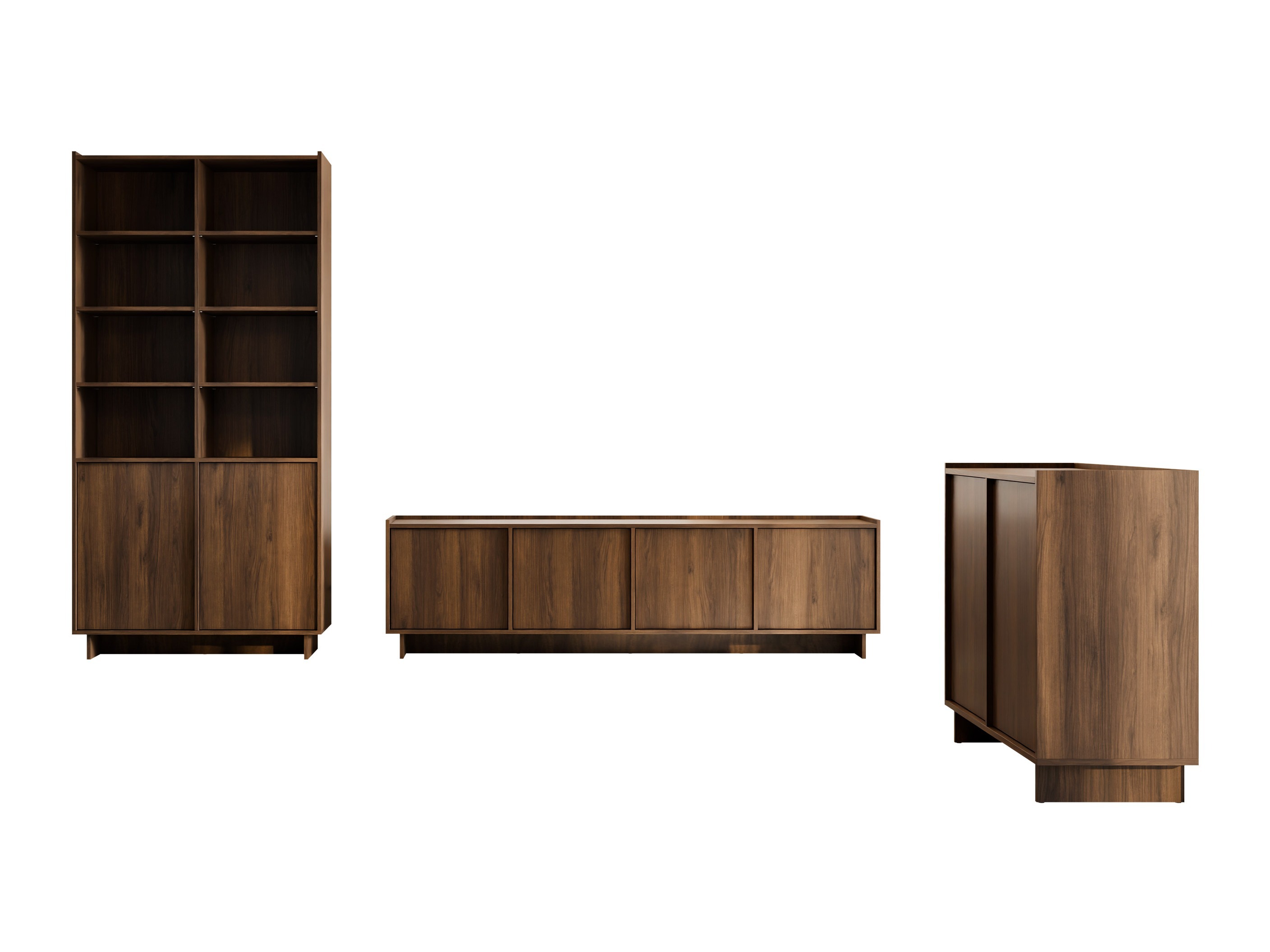Ensemble de salon Pirum (Noyer)